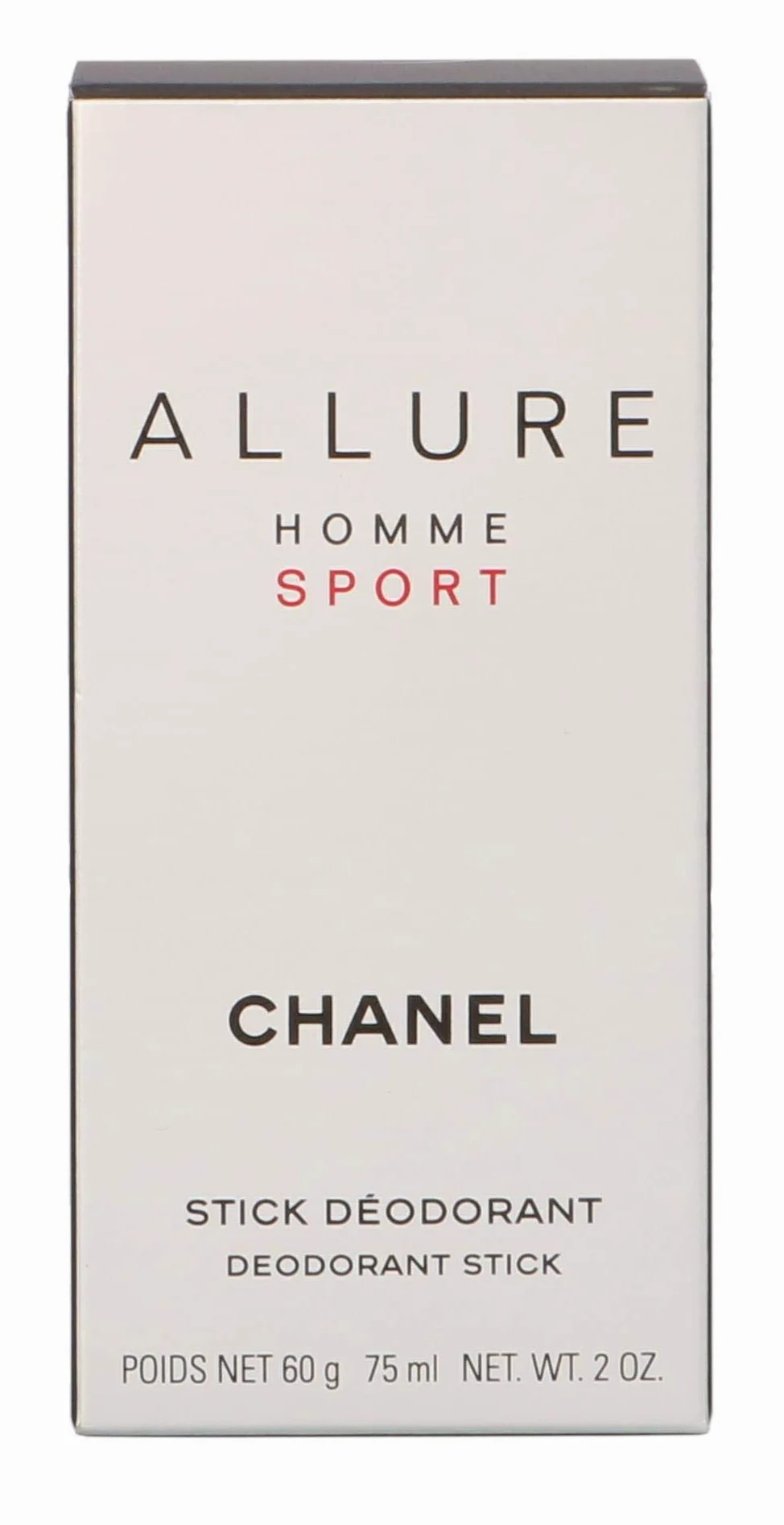Allure sport di Chanel, Deodorante Uomo - Stick 75 ml.
