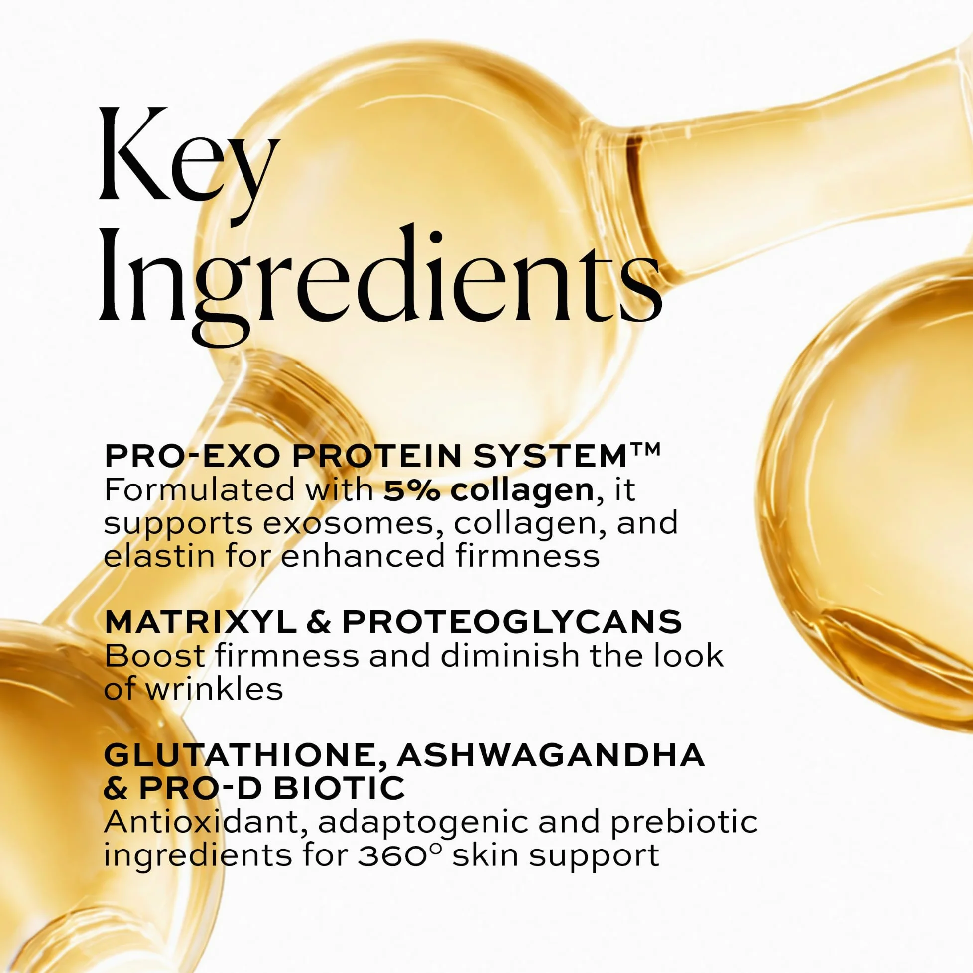 Natura Bissé Essential Shock (R) Evolution Pro-Exo Collagen Matrix | Siero viso rassodante anti-età con Pro-Exo-Protein System, collagene, elastina, antiossidanti e prebiotici Pro-vitamina D | 30 ml
