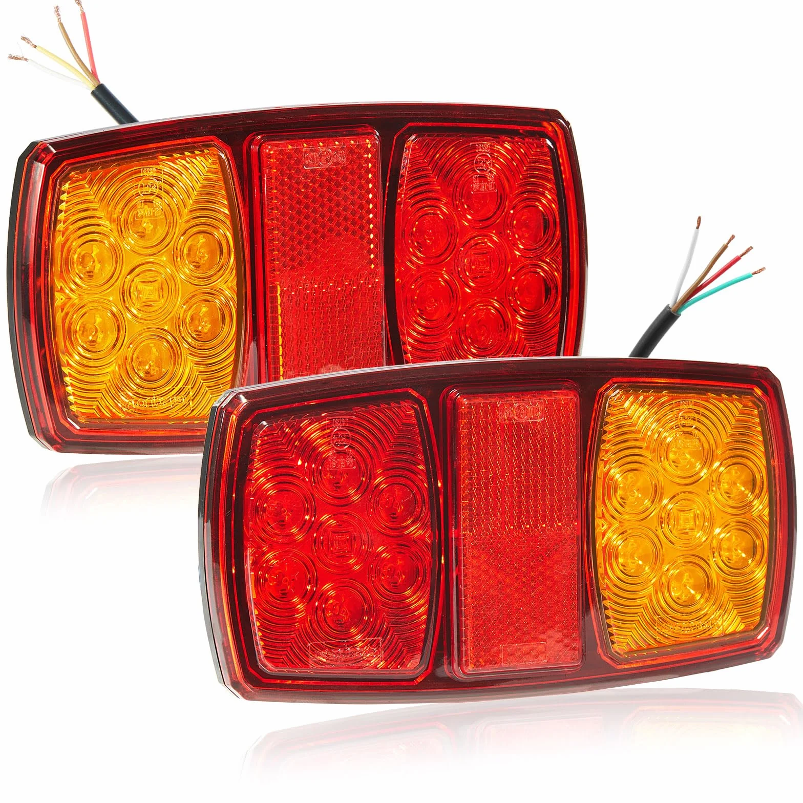 LED Fanali Posteriori Rimorchio 12V IP67 ECE Omologazione