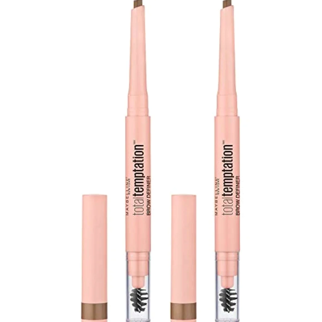 Maybelline New York Total Temptation Eyebrow Definer Pencil, Blonde, 0.01 Ounce