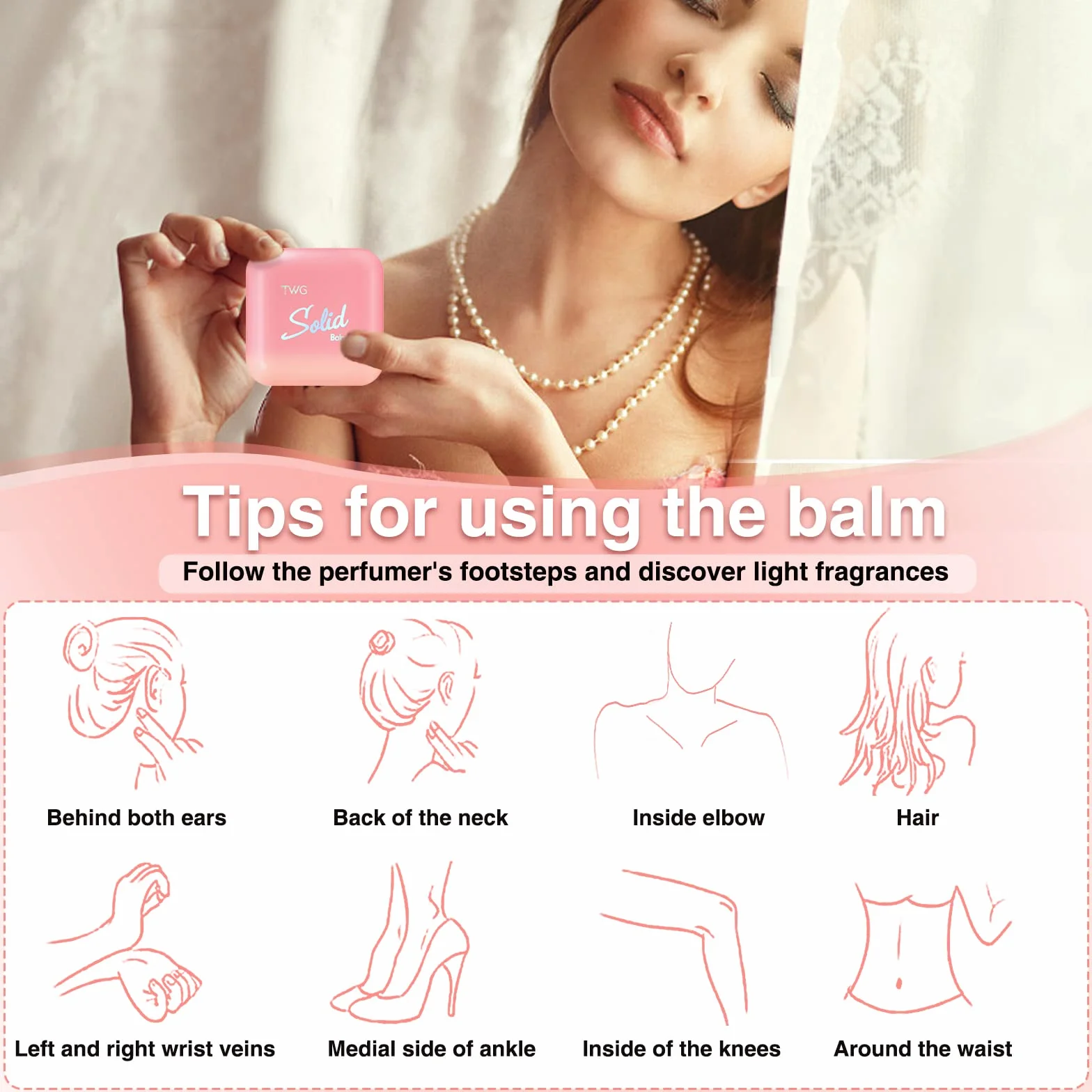 Portable Pocket Balm Perfume 6 pcs Pocket Solid Perfume Feromone Solid Perfume Set Solid Perfume Balm Sets Solid Perfume Pheromone For Women To Attract Men Perfume Set 3 Diverse Fragranze