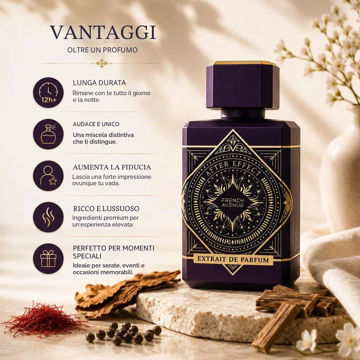 Estratto di profumo FW French Avenue, Dopo Effetto, Unisex, 80 ml