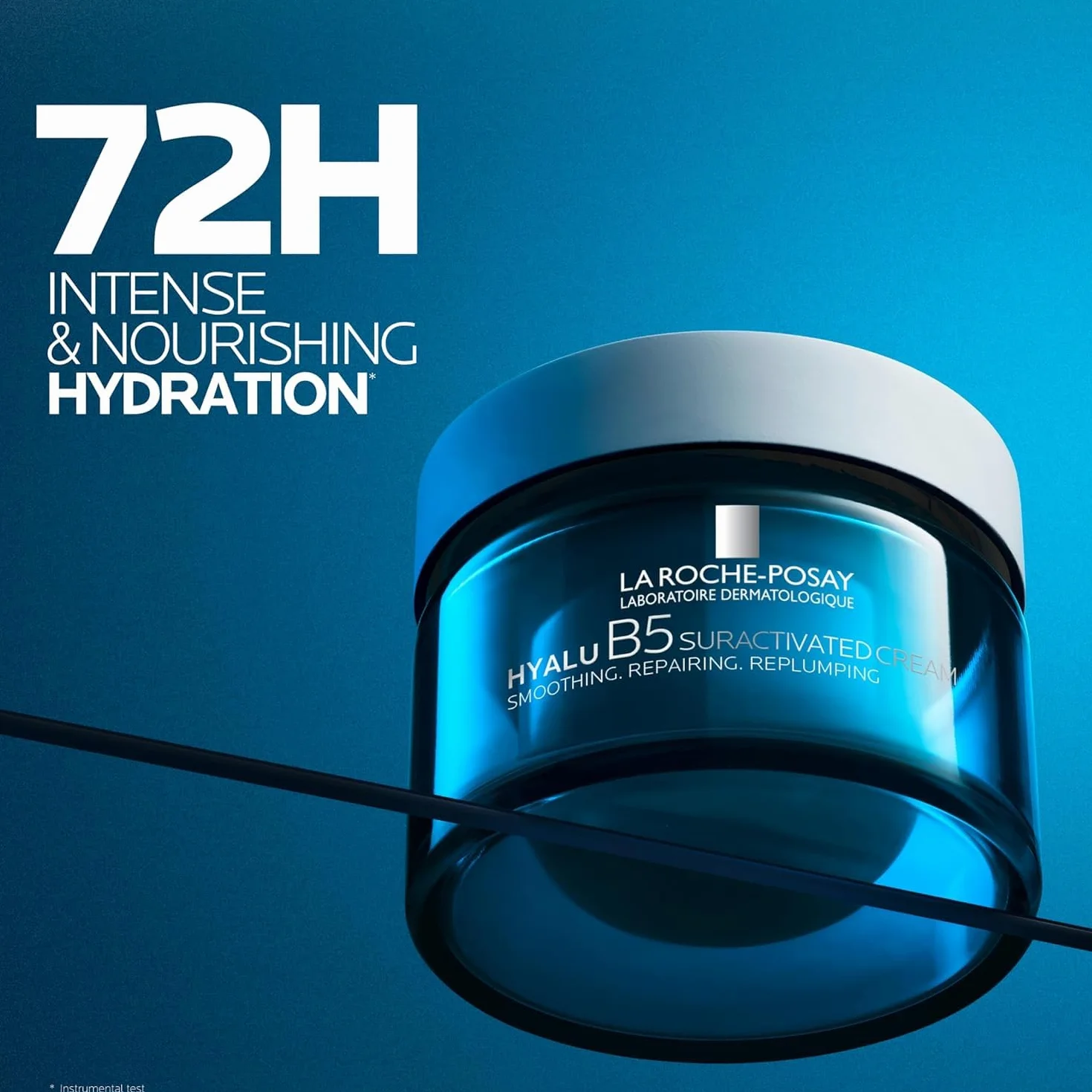 La Roche-Posay Hyalu B5, Crema Anti-Rughe Rassodante, Azione Levigante e Rimpolpante, Rughe e Linee Sottili Ridotte, Con 3 Tipi di Acido Ialuronico e Vitamina B5, 50 ml