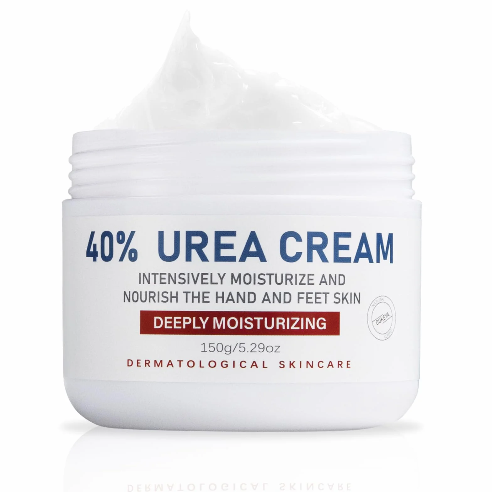 OUKEYA Crema all'Urea al 40% per Piedi Secca e Screpolata, Lozione Massima Forza 150 g