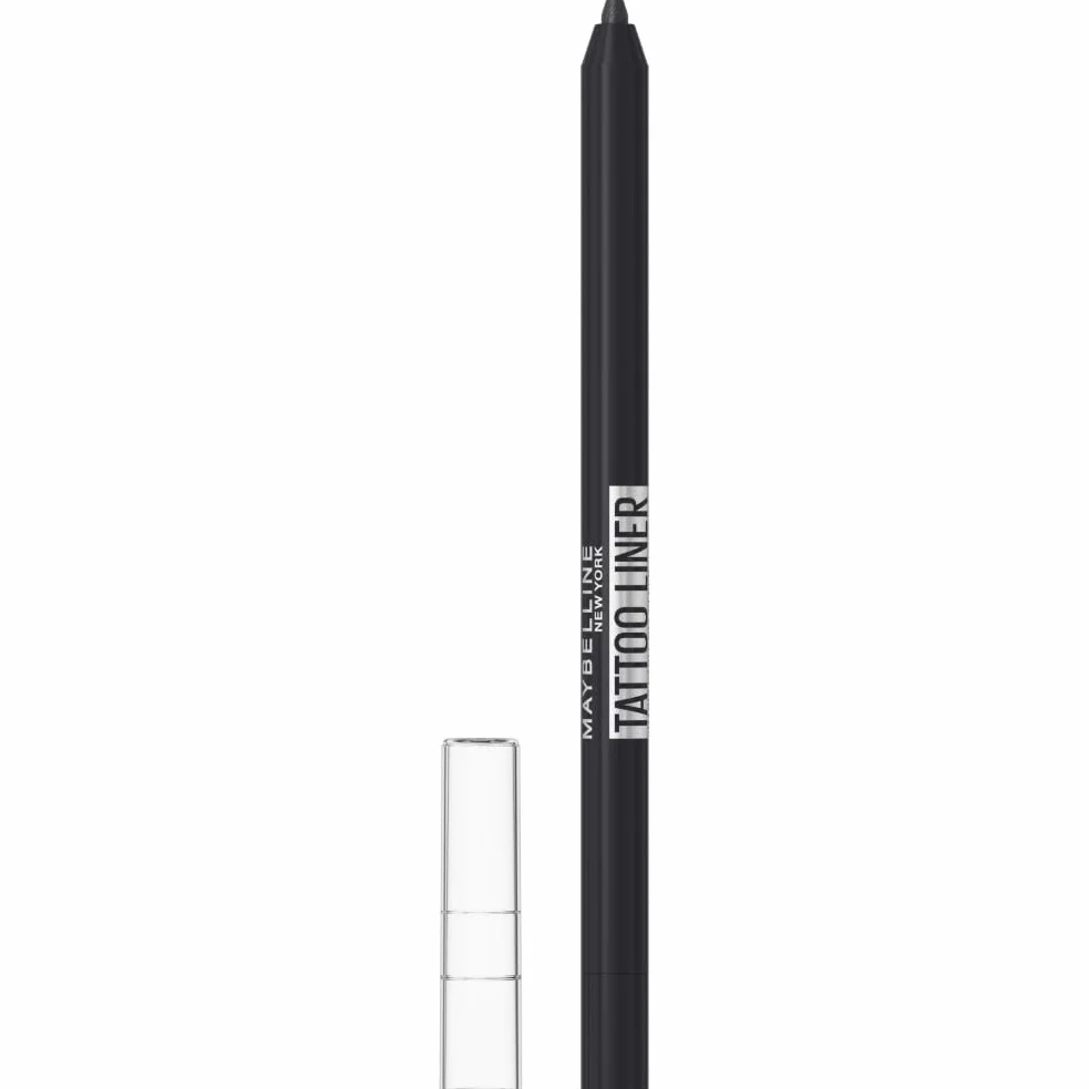 Maybelline New York Tattoo Liner Gel Pencil, Deep Onyx, Matita Occhi in Gel, Colore Intenso, Tenuta 36H