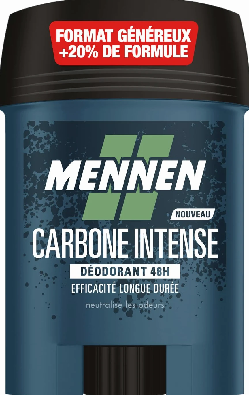 Mennen NATURAL FORCE Deodorante di origine naturale uomo 48H stick largo senza alcool anti tracce