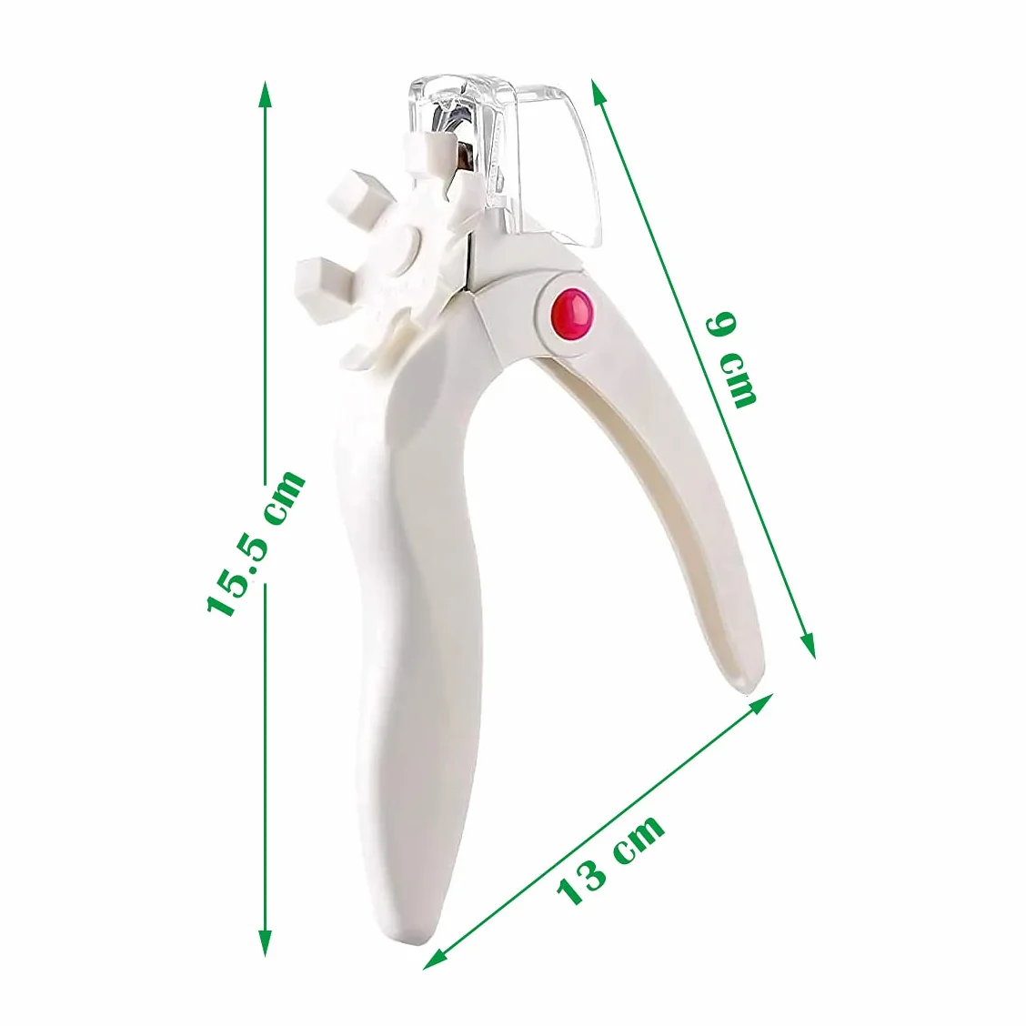 Tagliaunghie Professionale in Acciaio Inossidabile per Unghie Finte in Gel con Lame Removibili