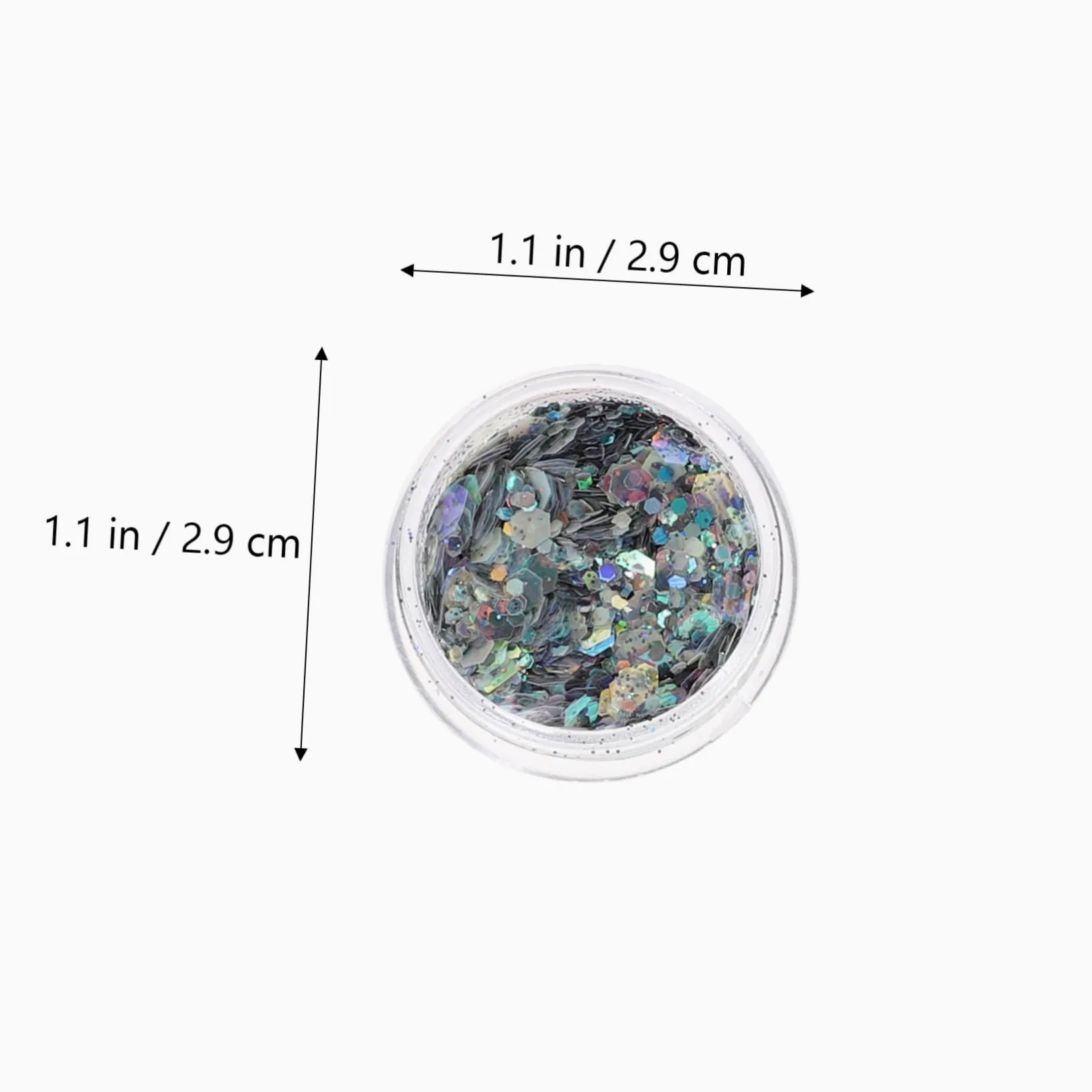 Baluue 2 Set Scintillio Ombretto in Crema Glitterata Spray Glitterato Per Accessori Make up Ombretto Glitter Gel Cosmetico Glitterato Glitter Liquido Per Il Corpo 12 Scatole*2