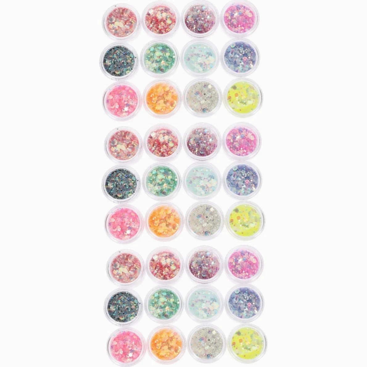 POPETPOP 3 Set Di Glitter Per Trucco Alla Moda Per Festival Viso Unghie Glitter Paillettes Glitter Per Corpo Per Feste E *3
