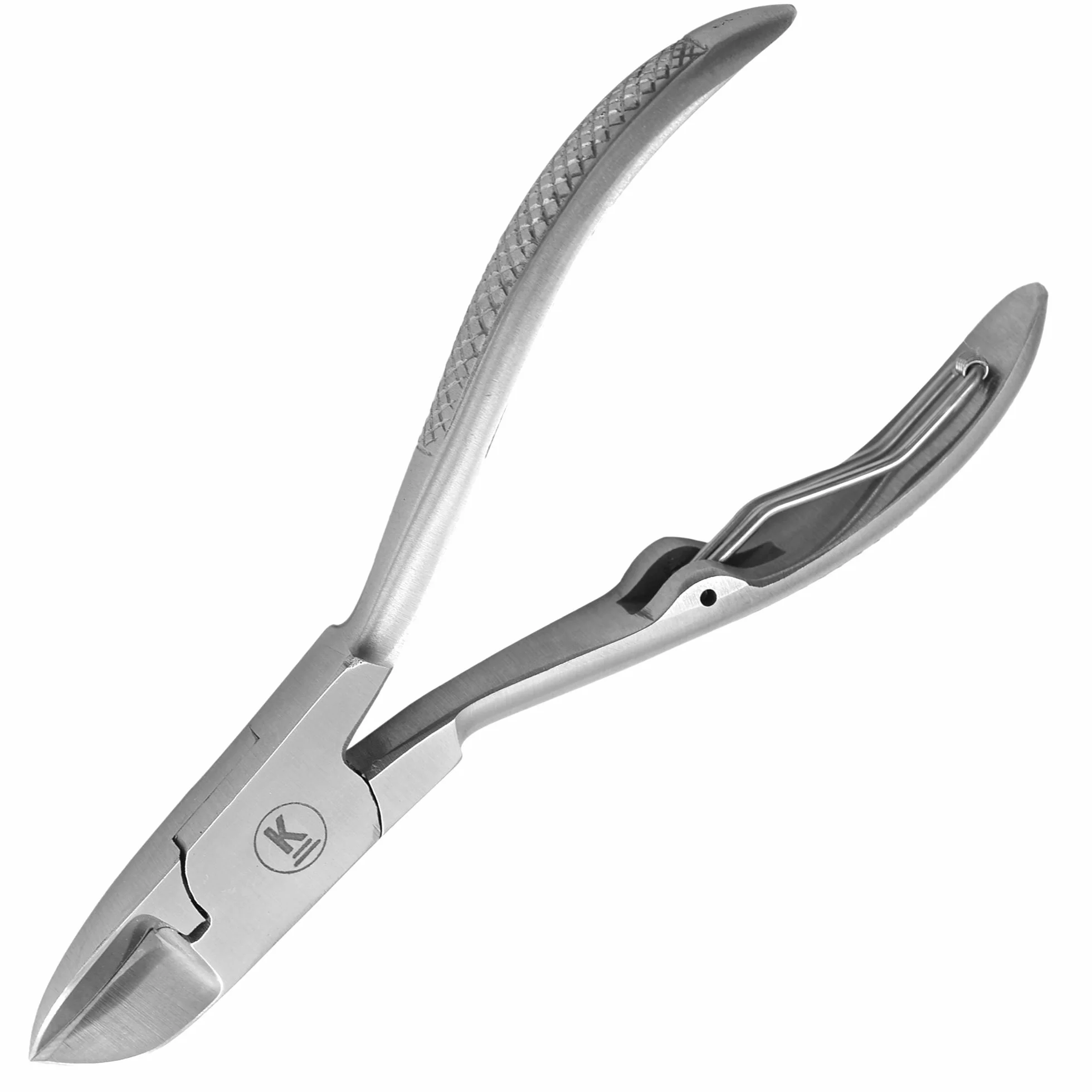 K-Pro Tagliaunghie Professionale in Acciaio Inox per Unghie Forti