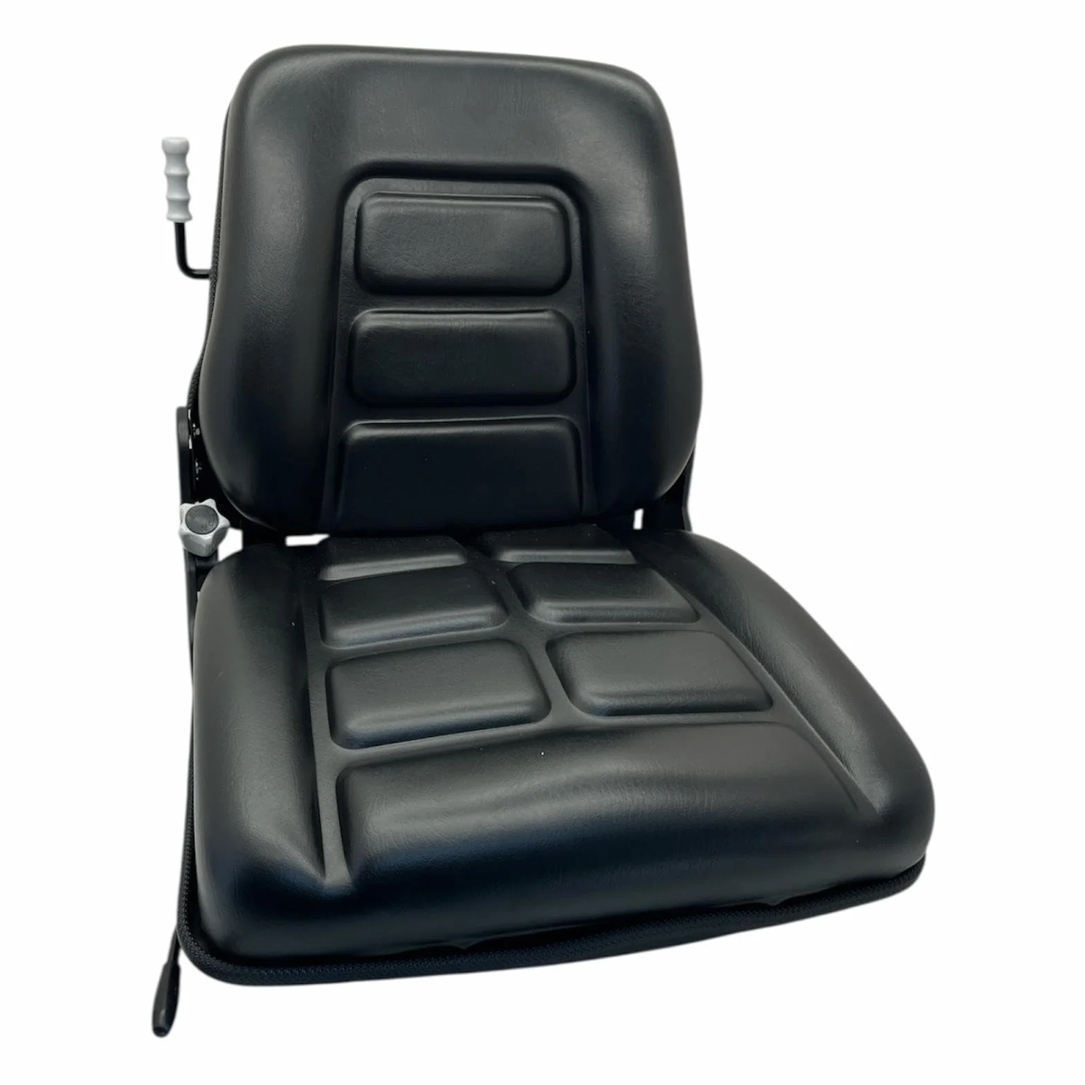 Sedile TOP CONFORT BLACK Universale con Molleggio Regolabile per Trattori