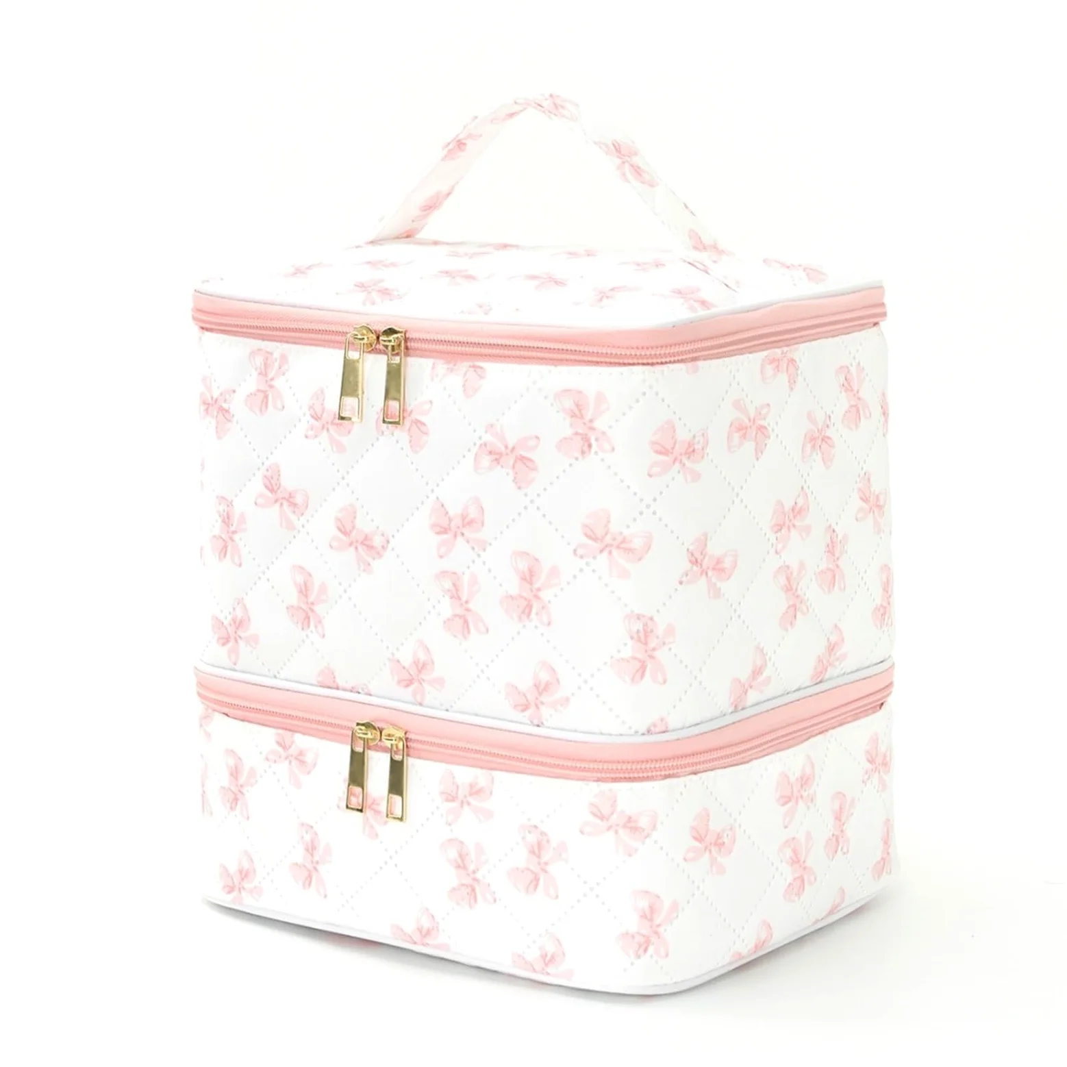 Porta Smalti Valigetta Unghie Organizer For Smalto For Unghie, Borsa For A Doppio Strato Con Manico Borsa Viaggio