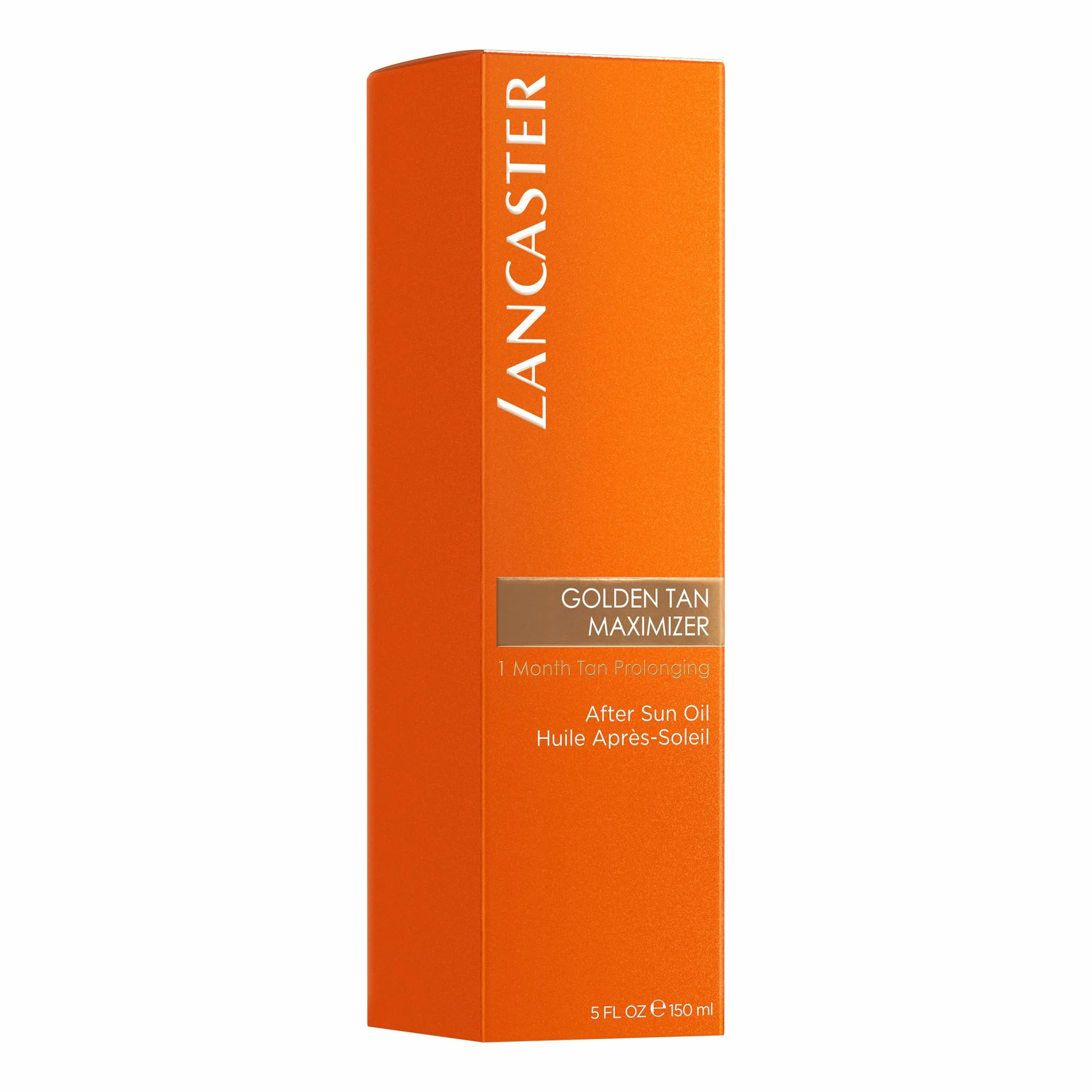 Lancaster Golden Tan Maximizer - After Sun Oil, Olio Doposole, Prolunga L'Abbronzatura fino a 1 Mese, Lenisce la Pelle, Dona un Incarnato Dorato e Luminoso, 150 ml