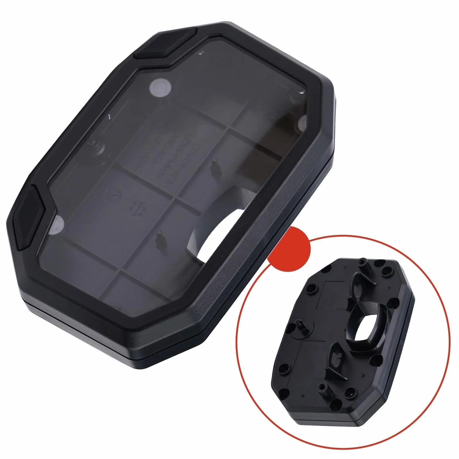 Custodia impermeabile in plastica per tachimetro Yuanpgky Z650 Z900 2020-2022