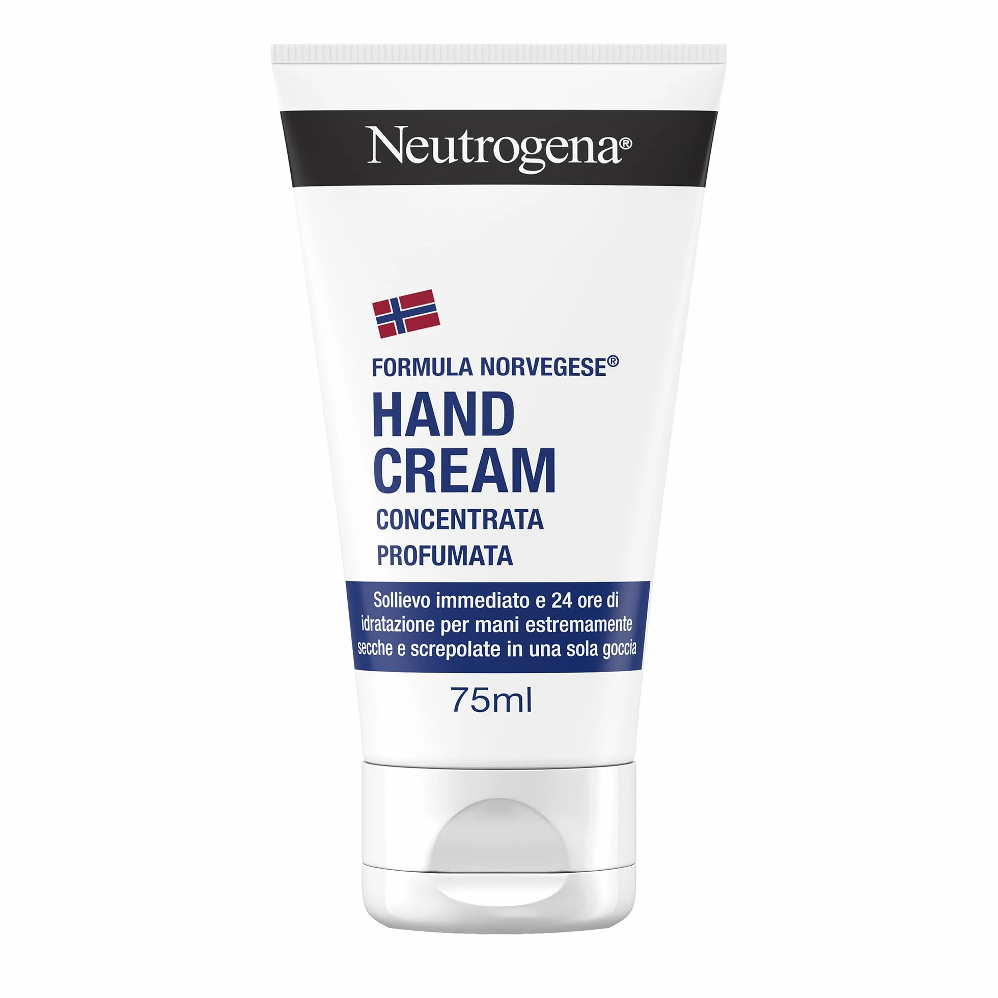 Neutrogena Formula Norvegese Crema Mani Concentrata Profumata 75 ml con Glicerina e Vitamina E