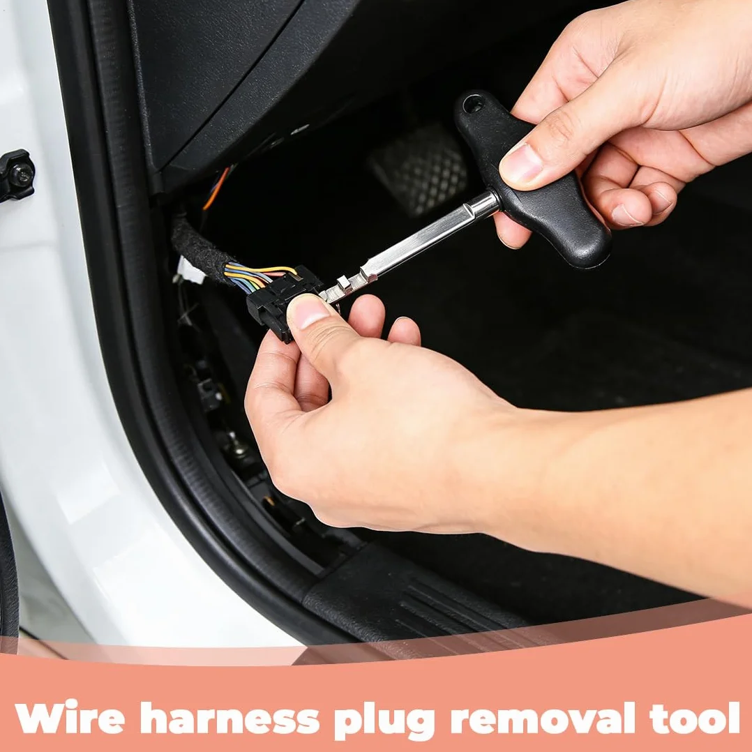 Strumento di sblocco per auto, estrattore per connettori elettrici, estrattore bobina accensione