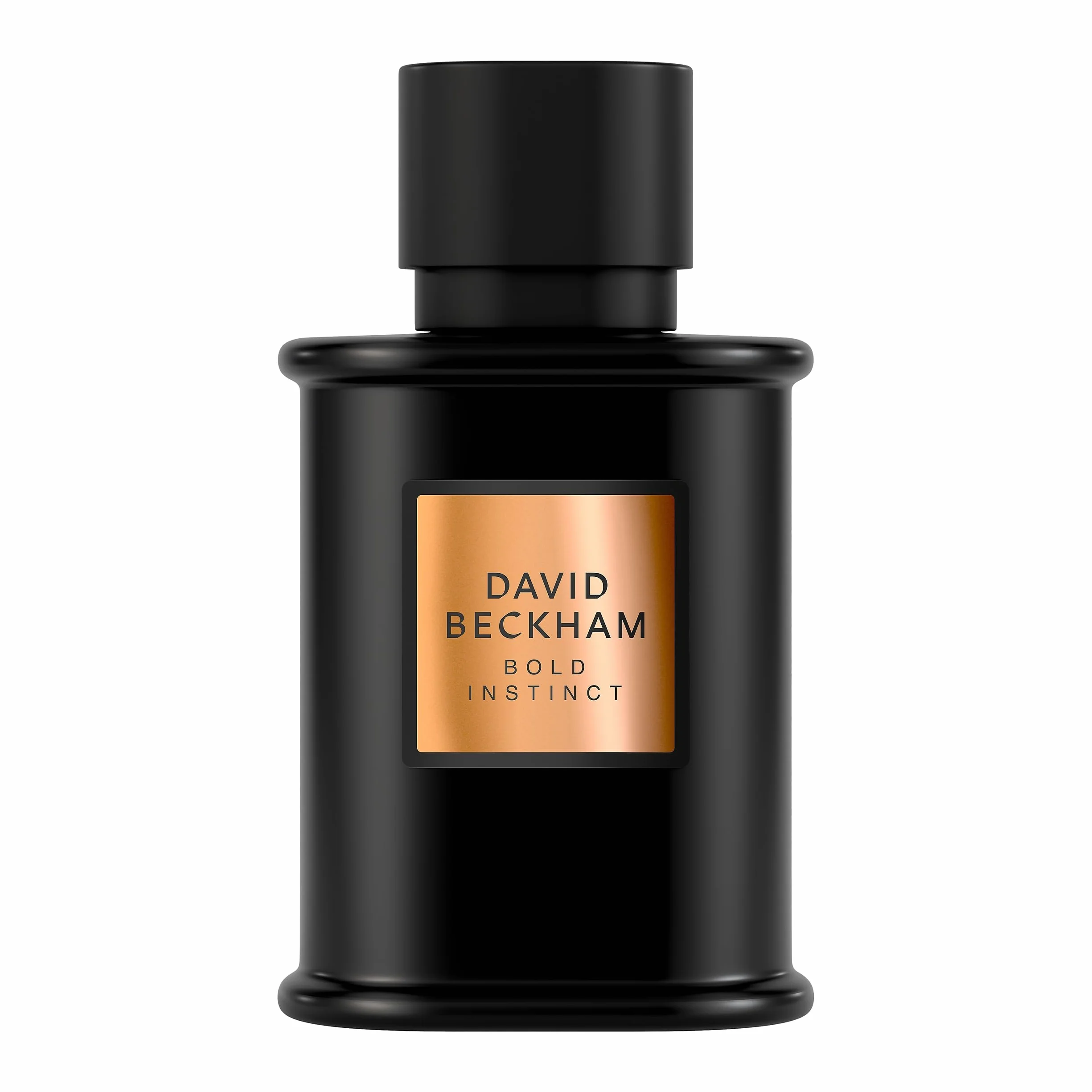 David Beckham Bold Instinct Eau de Parfum Uomo, profumo legnoso aromatico, fragranza sofisticata, straordinario flacone nero opaco 50 ml