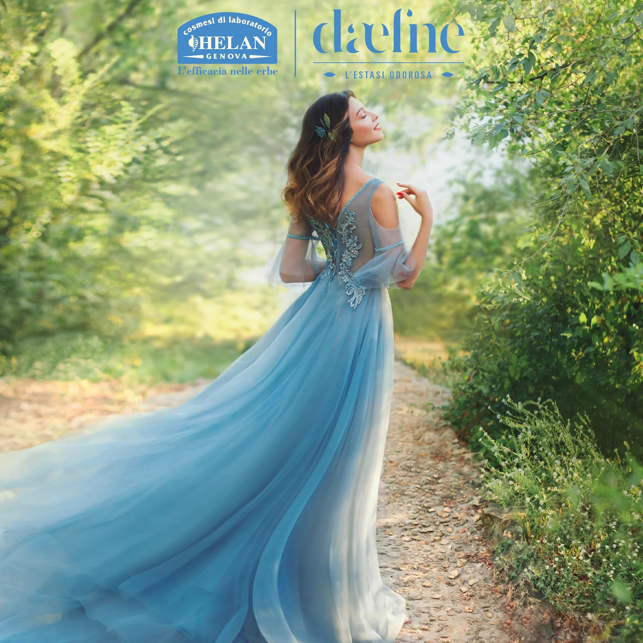 Helan Daefne - Cofanetto Regalo Donna con Profumo Donna Fiorito 10ml + Crema Mani Secche e Screpolate con Vitamina C e E Rivitalizzante Unghie 50ml, Idee e Regali per Lei Beauty Naturale Made in Italy