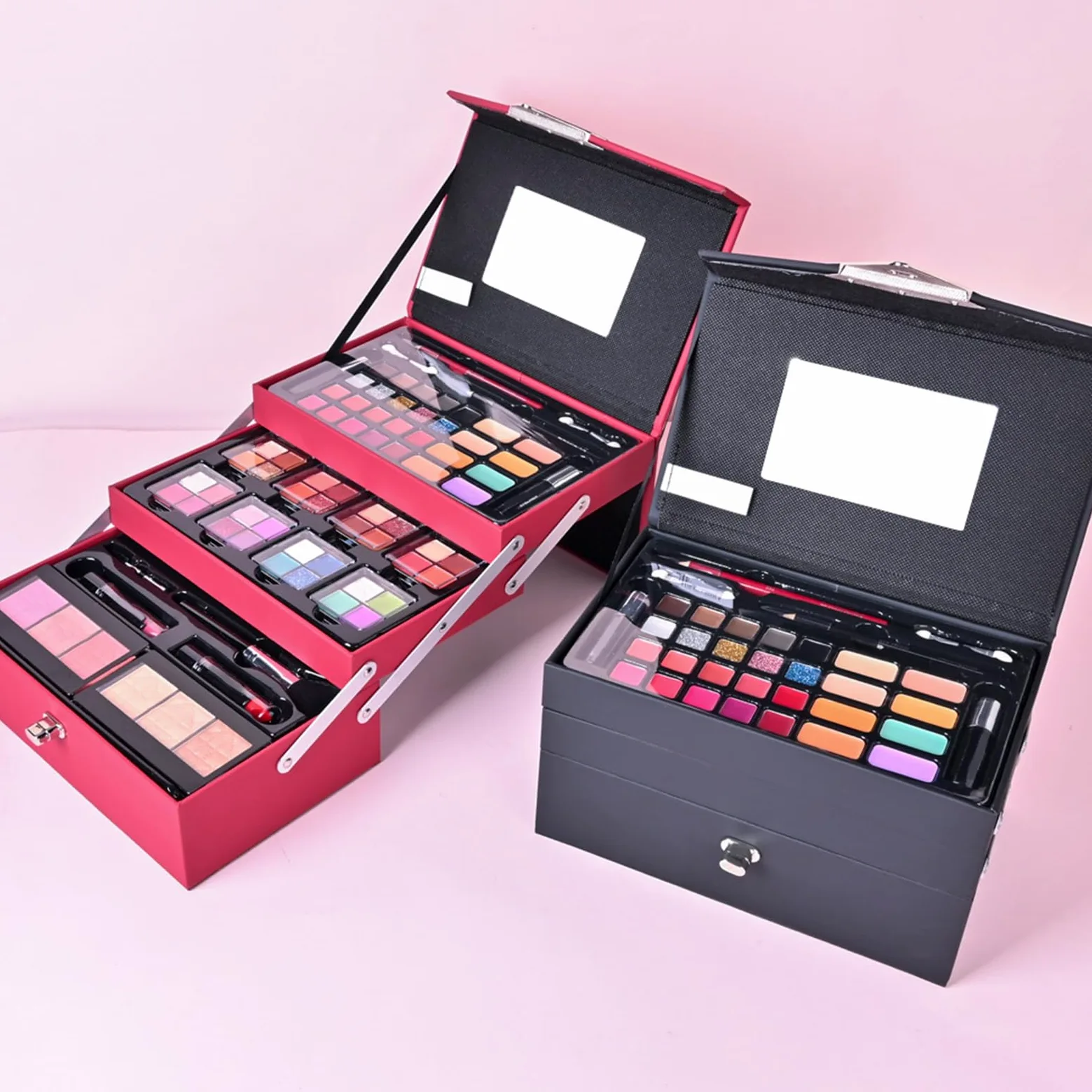 Kit trucco completo, set trucco per donna Kit completo | Set multiuso - cosmetici completi per donne e ragazze, kit palette di per principianti