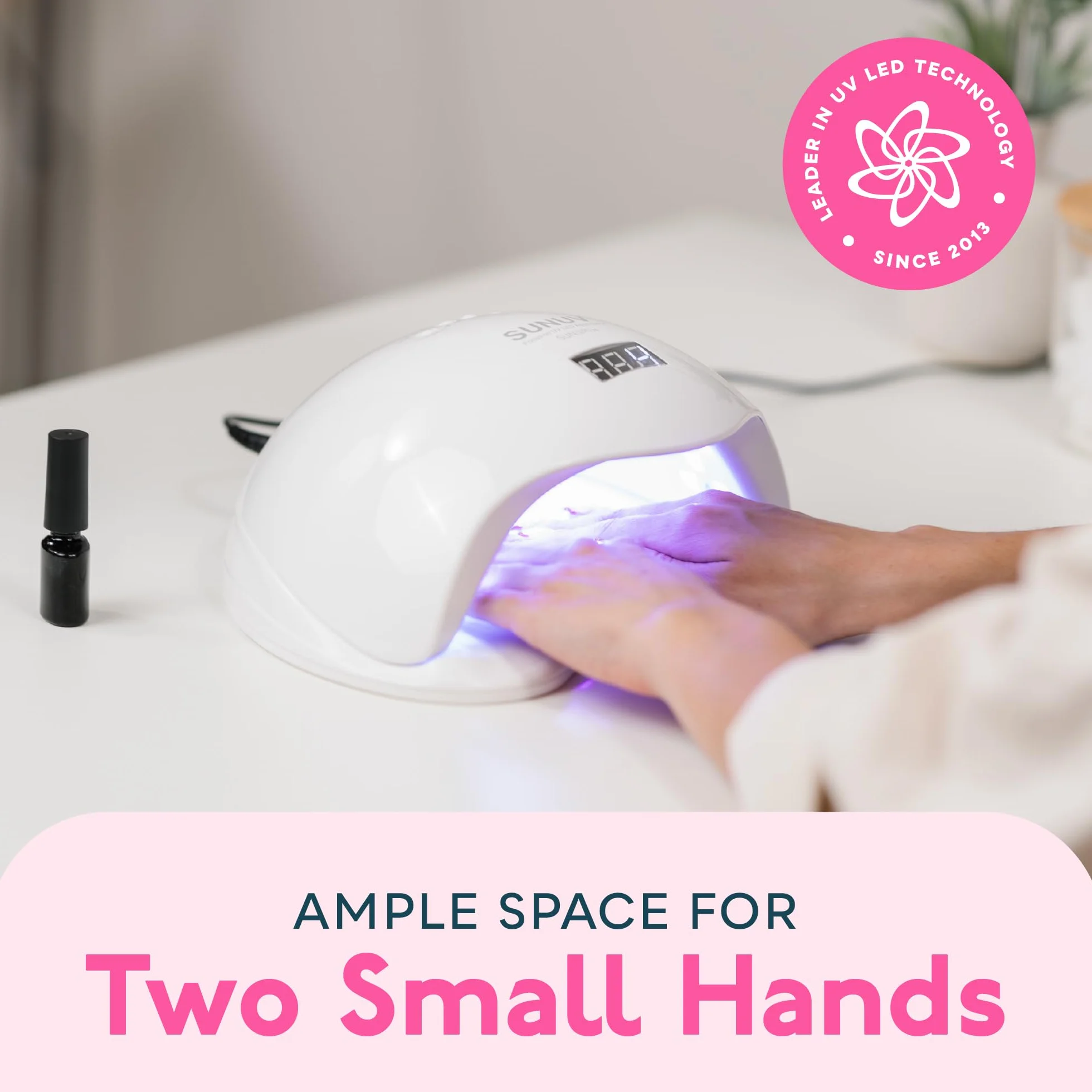SUNUV Lampada UV LED per Unghie Professionale con Sensore Automatico per Manicure e Pedicure
