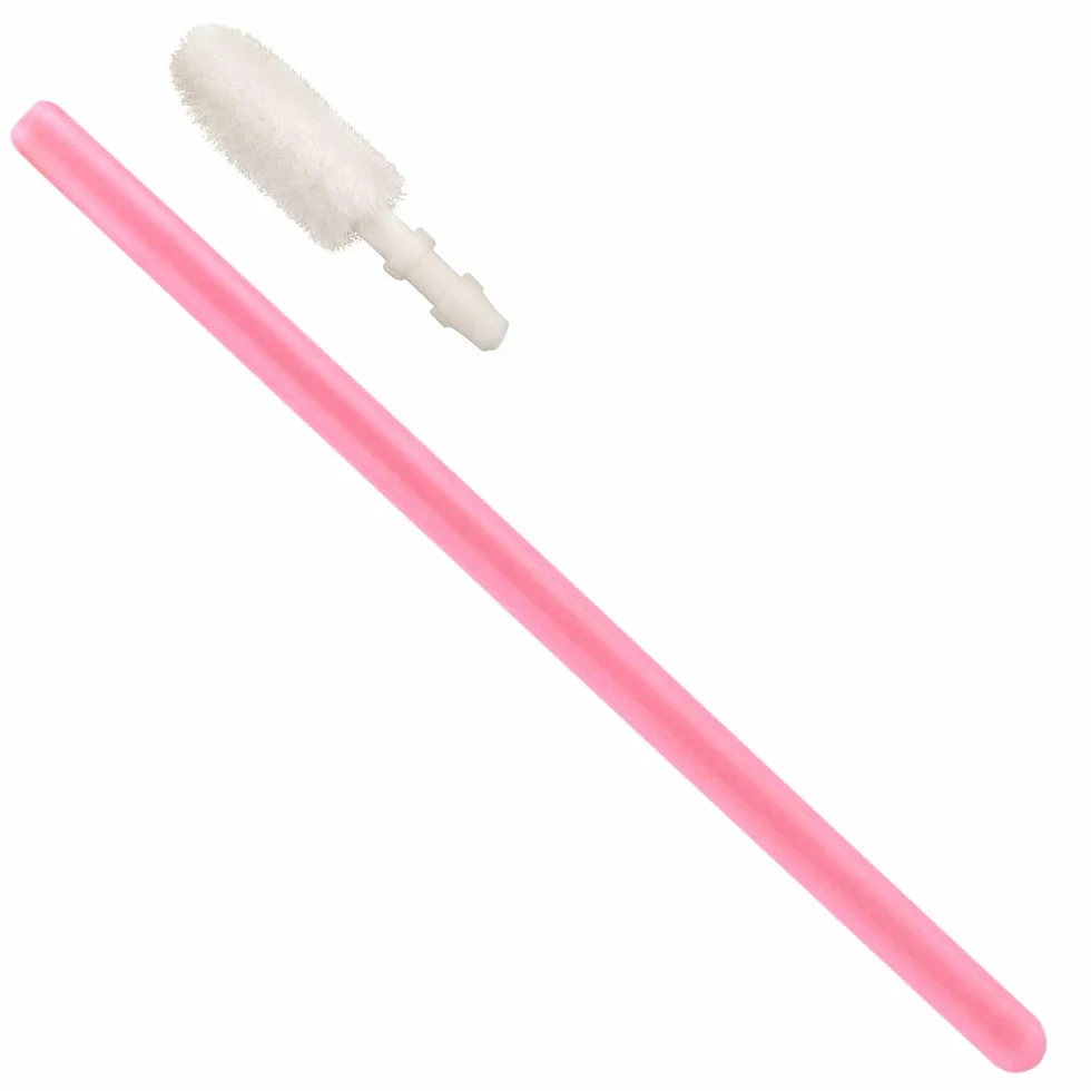 G2PLUS 100PCS Monouso Lip Gloss Pennelli Labbra Microbrush Rosa Lip Brush Applicatore Labbra Lip Gloss Applicatore Makeup Tool