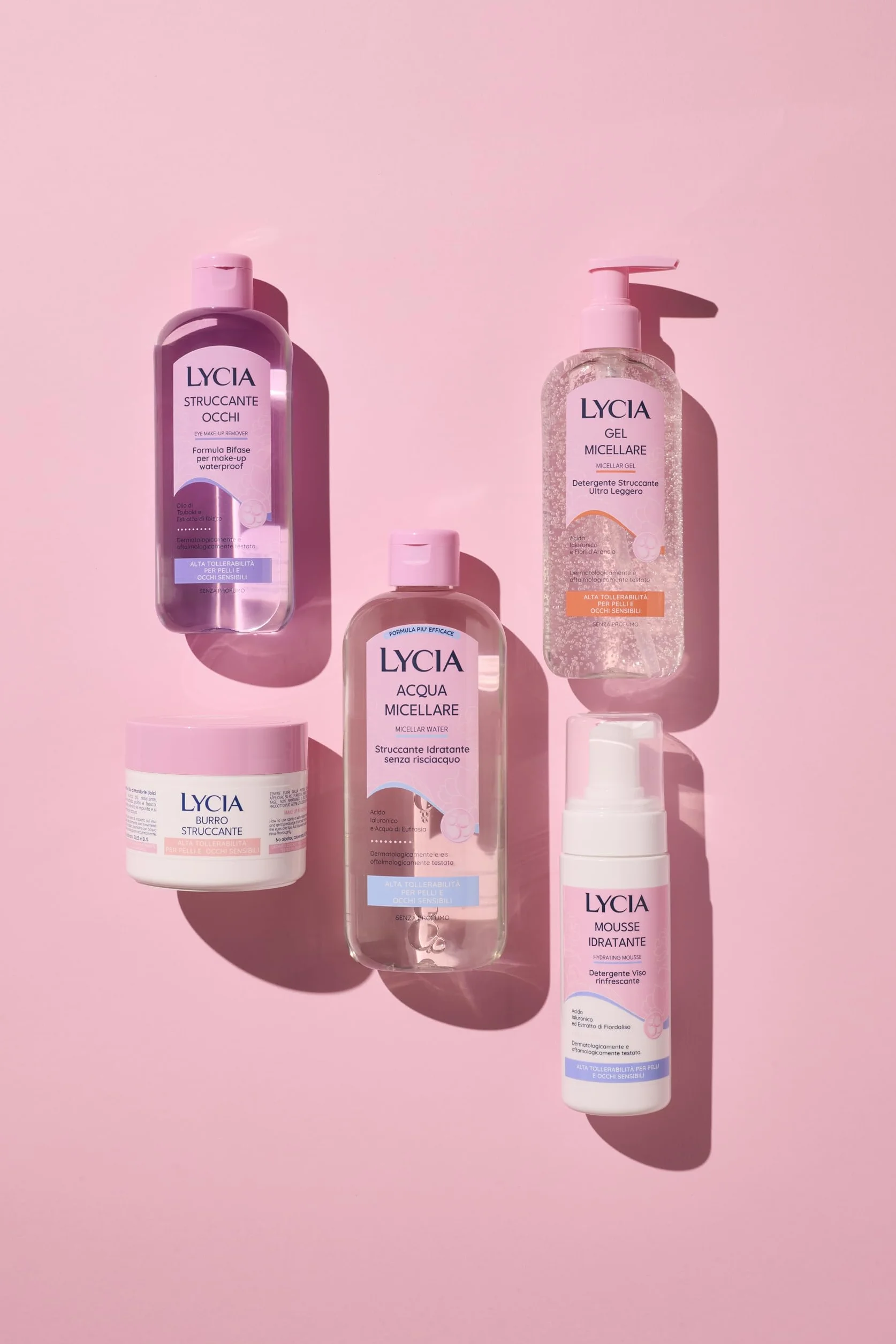 Lycia Struccante Occhi Bifasico Waterproof 250 ml