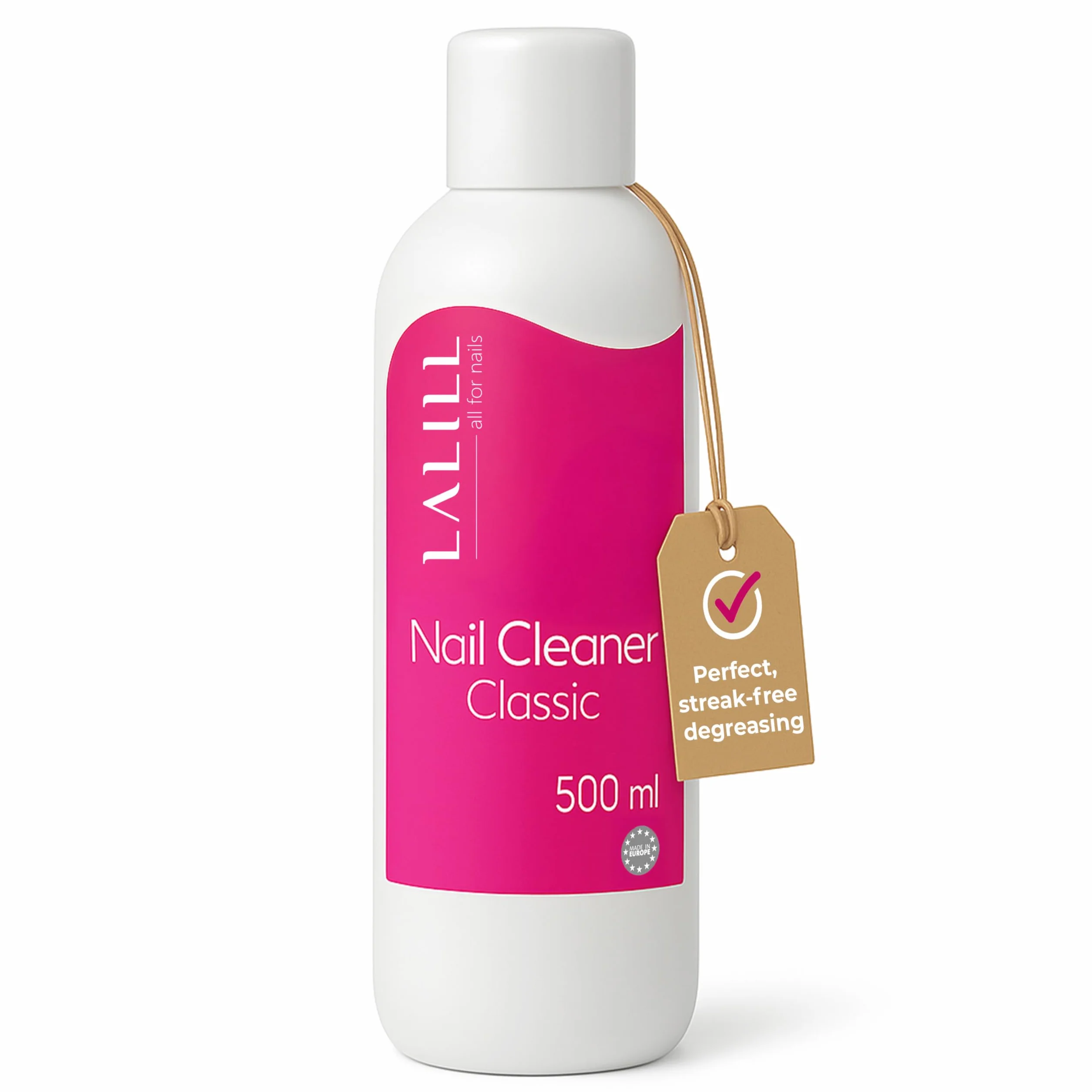 LALILL Nail Cleaner 500 ml – Sgrassatore Unghie UV Gel – Solvente Unghie Professionale