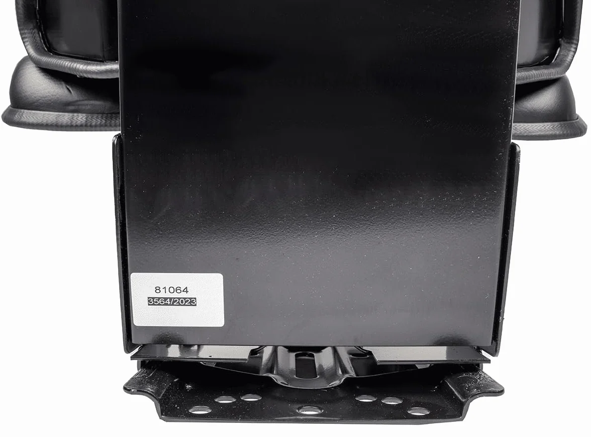 Sedile Trattore Ama Sky Nero Molleggio Regolabile 510 mm