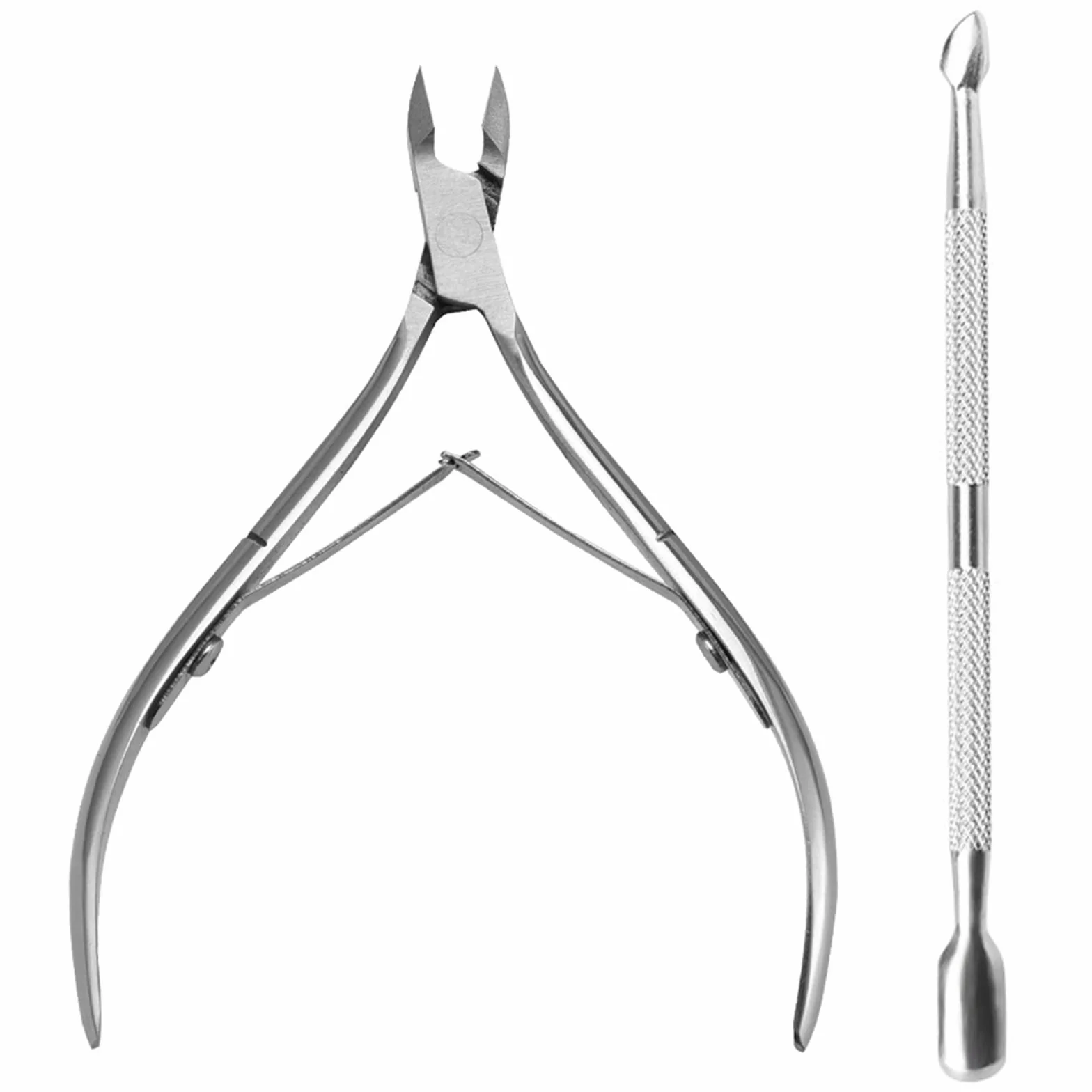 Professionale Tagliaunghie Acciaio Inox Tronchesino Cuticole Forbicine Unghie Incarnite Spesse Dure