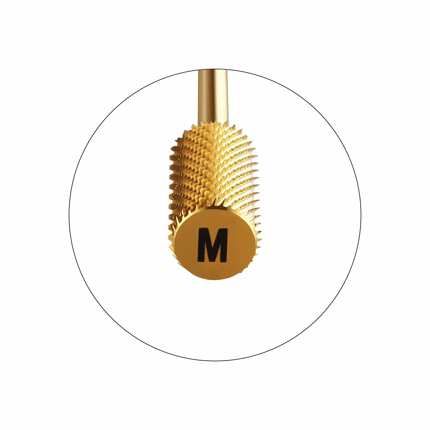 JCMaster Punta Fresa Unghie Carburo di Tungsteno Grana Media per Rimuovere Gel Acrilico Calli
