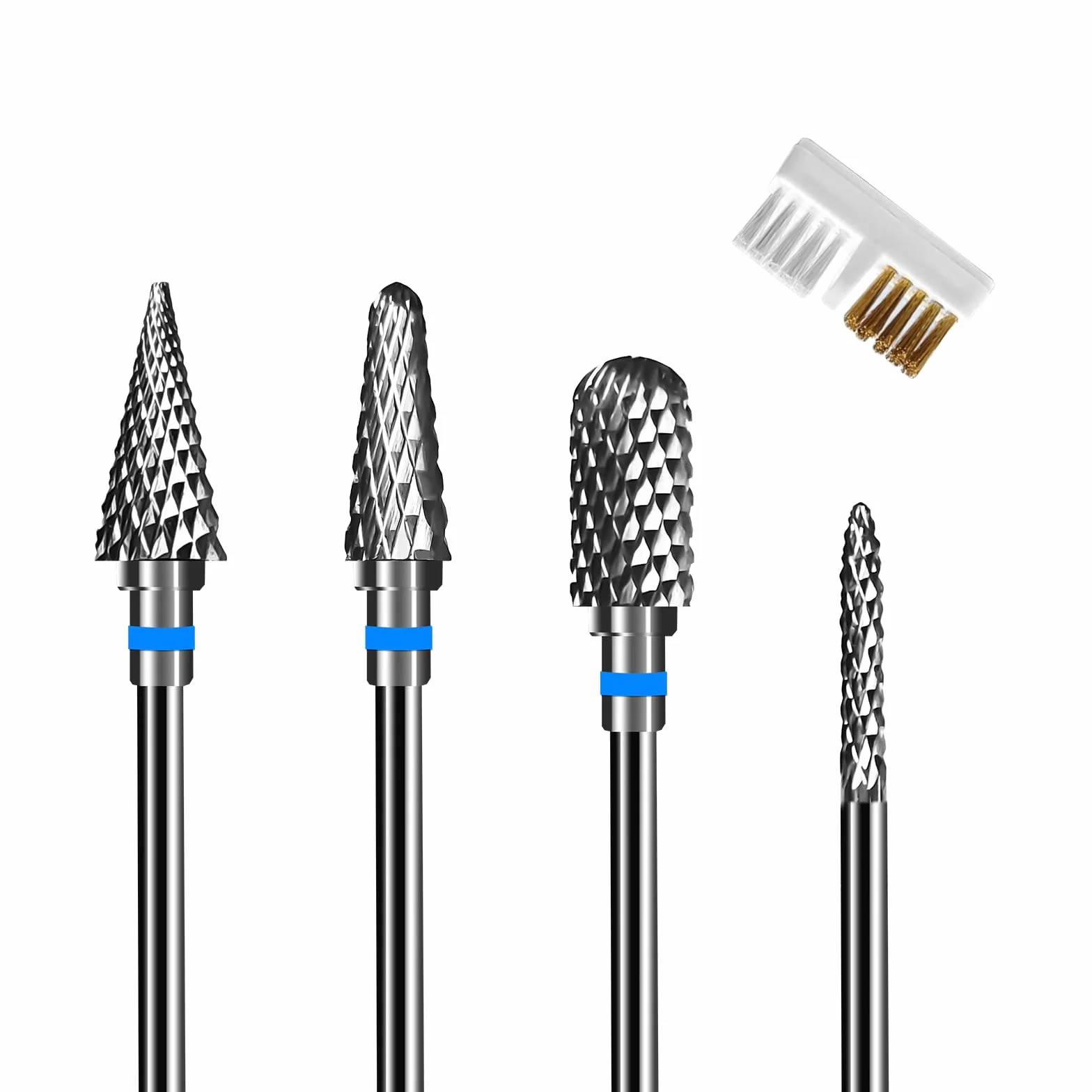 Punte per fresa unghie 2,35 mm universali manicure pedicure