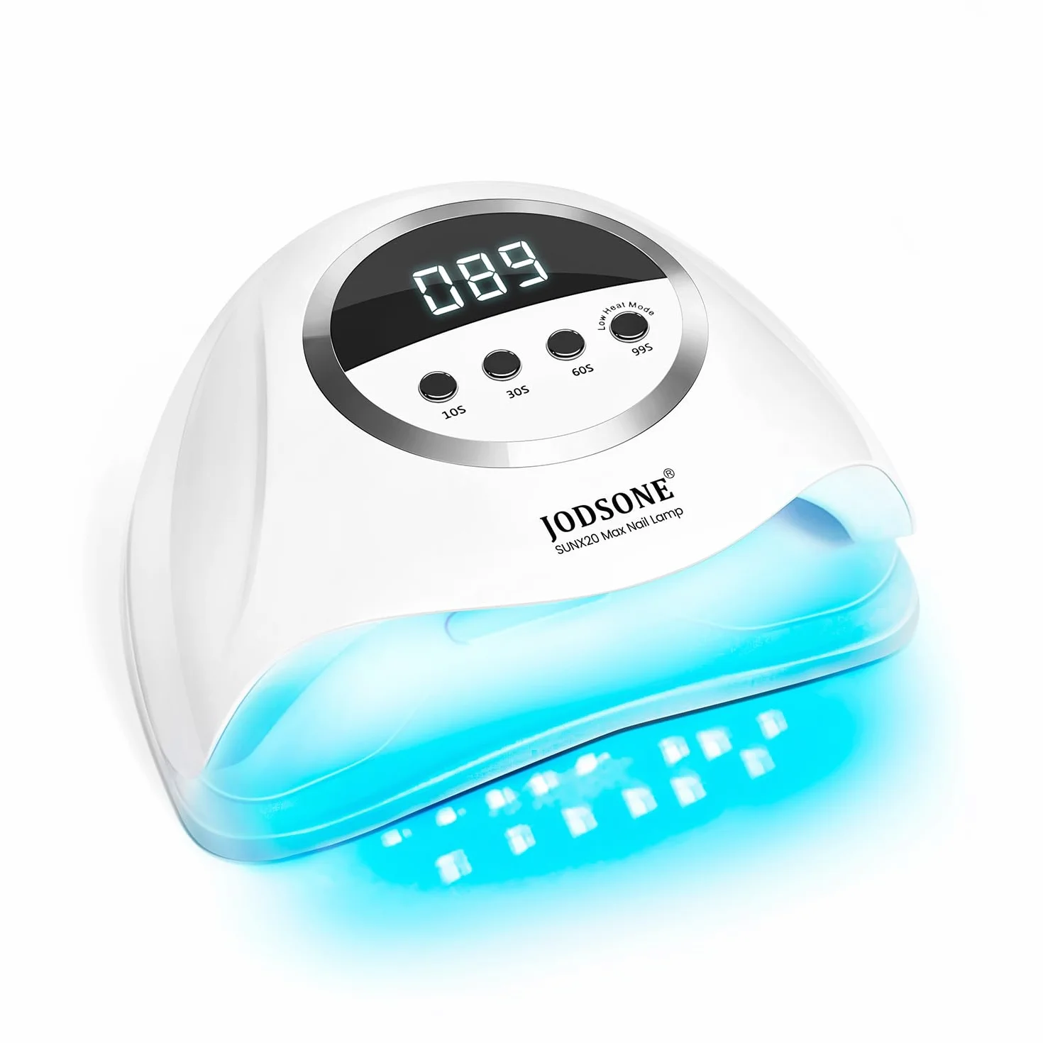 JODSONE X20 Lampada UV LED Unghie 320W 72 LED 4 Timer 10/30/60/99S Sensore di Movimento Base Staccabile