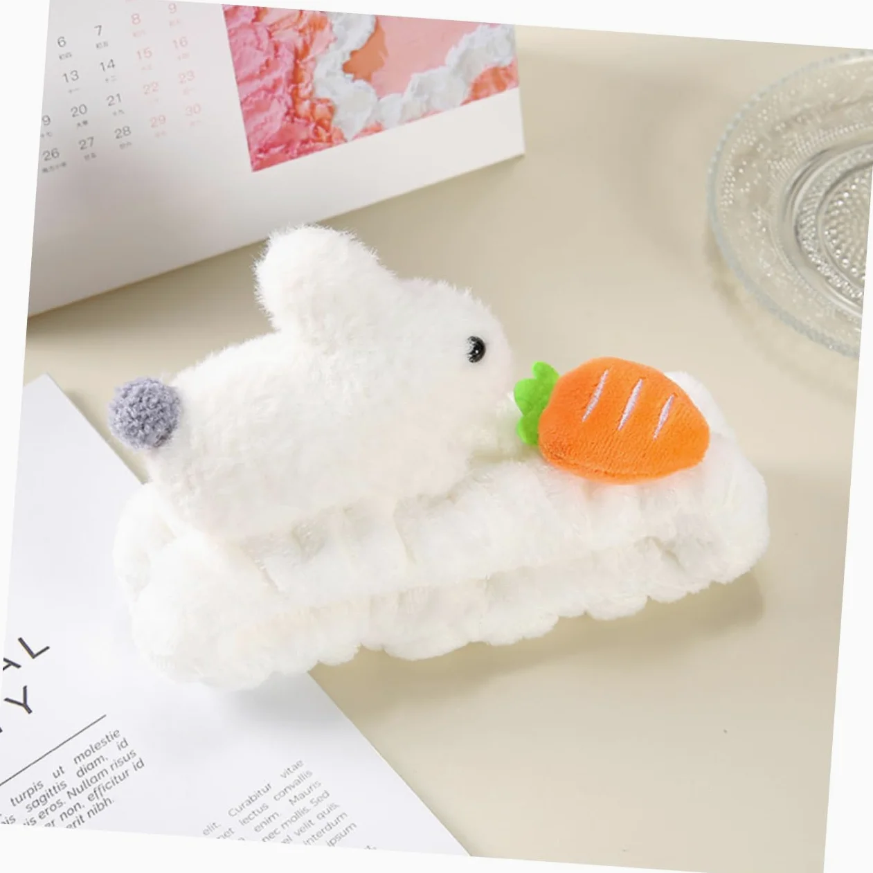 MAGICLULU 3 Set Eleganti Fasce Per Il Trucco in Peluche Fasce Per Ricci Fascia Per La Spa Per Il Lavaggio Del Viso Fascia Per in Morbida Flanella Forma Per Donne E Ragazze 2 Pezzi * 3