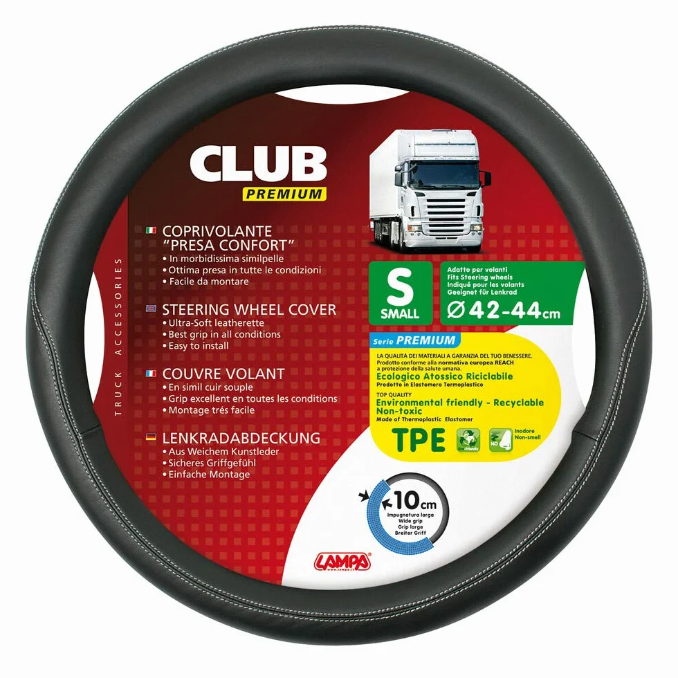 Lampa Club Presa Confort TPE S 42/44 cm Nero