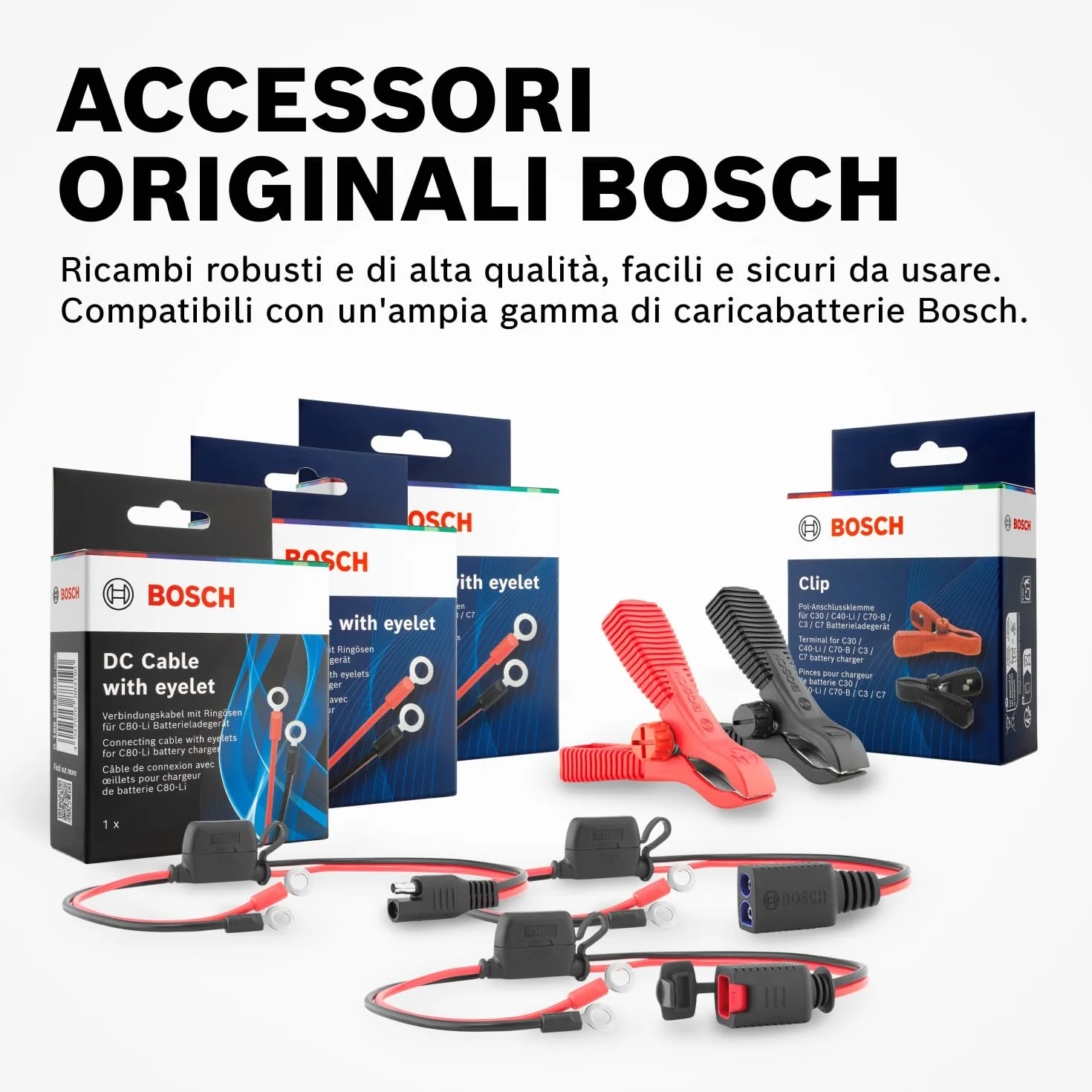 Bosch C70 Ładowarka 12V 24V 10A do Akumulatorów Kwasowo-Ołowiowych EFB GEL AGM SLI