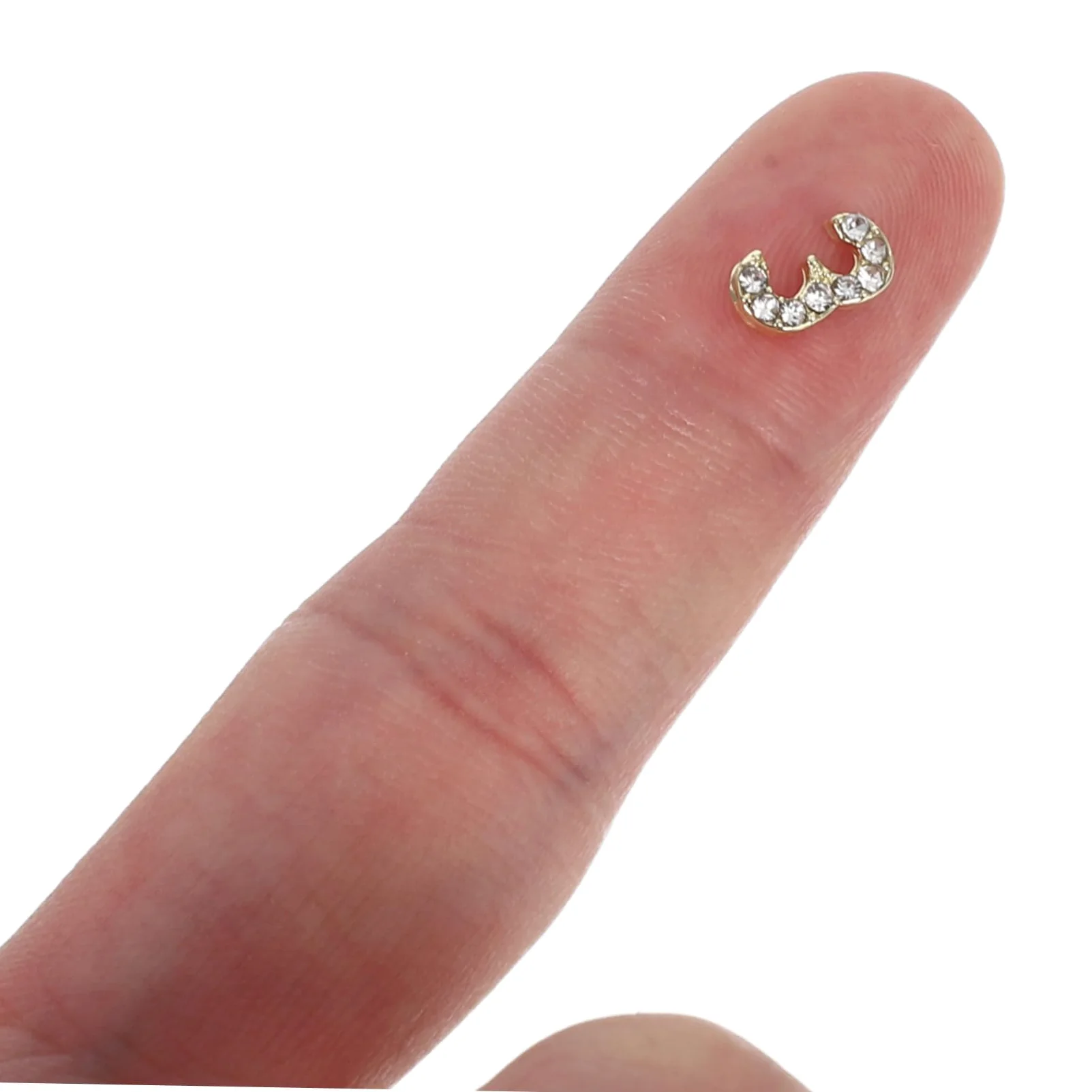 Charms per Unghie Numeri Cristalli Oro Flatback 100 Pezzi | Ferro, Shine Duraturo e Facile Applicazione, Decorazione per Saloni e Matrimoni, Gioielli Unghie per Bambine
