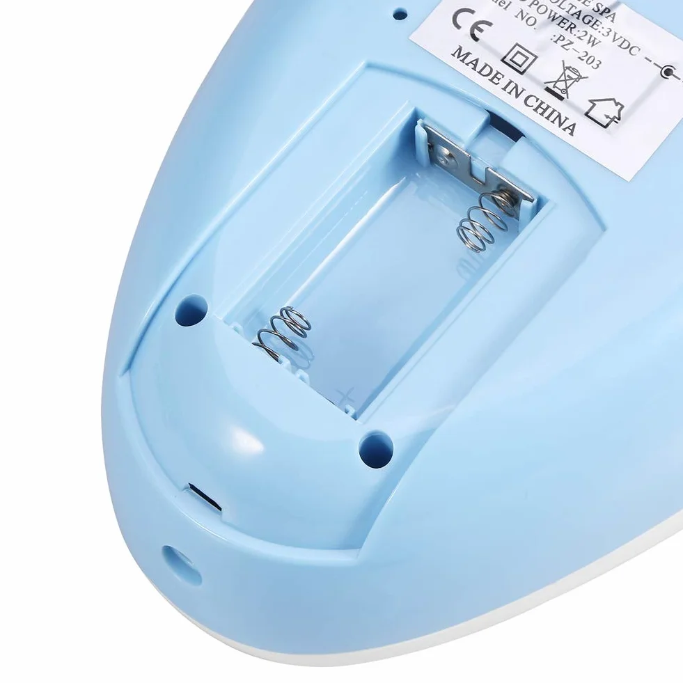 Ciotola per Ammollo per Unghie con Bolle Elettriche, Ciotola per Idromassaggio con Massaggio a Bolle per Unghie, Design Ergonomico, Base Portatile e Antiscivolo per Ammorbidire