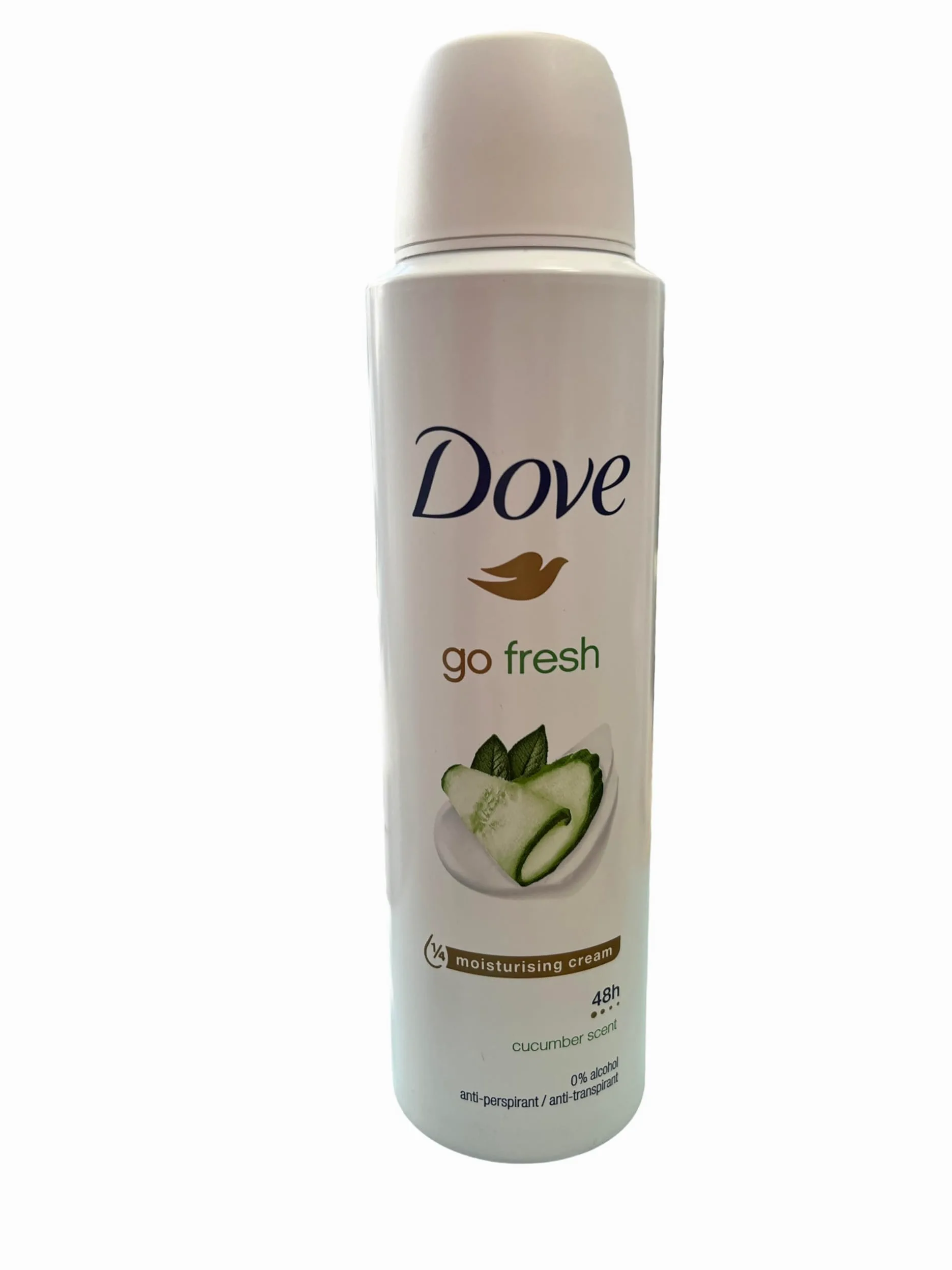 Dove Go Fresh Cucumber - 6 deodorante spray da donna, 150 ml