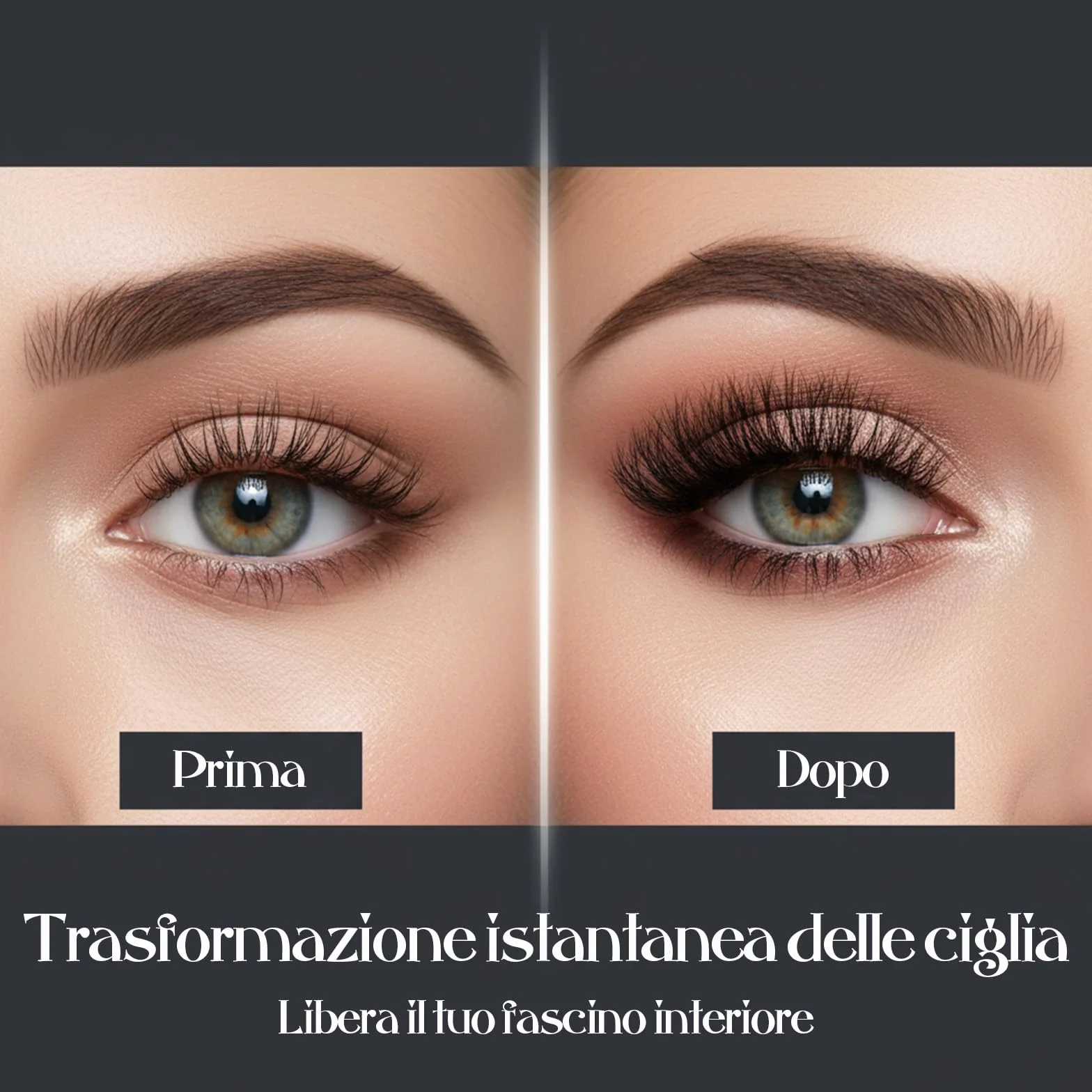 VEGCOO 640 Pezzi Ciglia Finte Extension Ciglia 30D-40D-50D-60D Curl 8-16mm Kit DIY Eyelash Extension