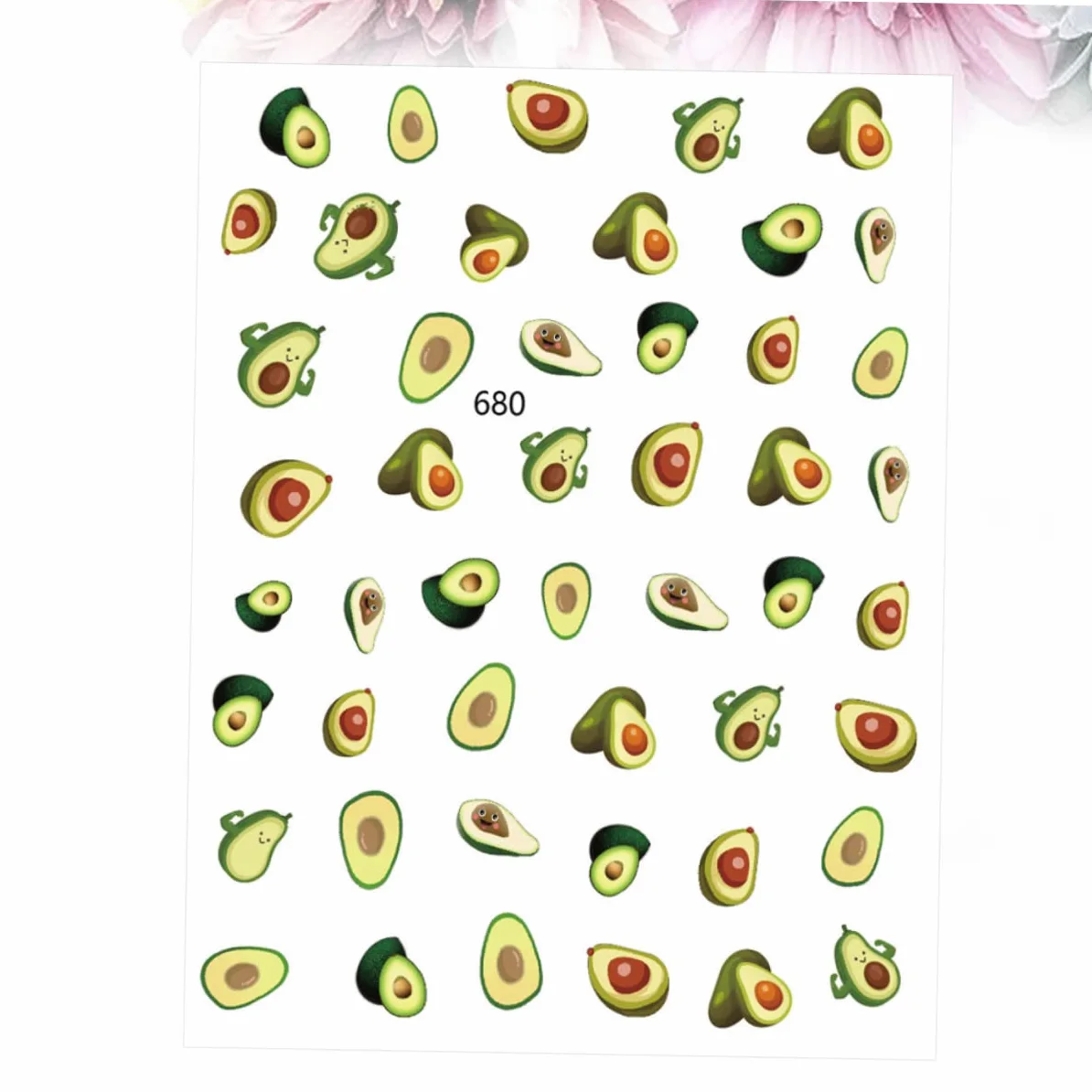 FOMIYES 3 Set Di Adesivi Per Nail Art Adesivi Con Design Di Frutta 3d Per Unghie Per Donne E Ragazze 12 Fogli*3