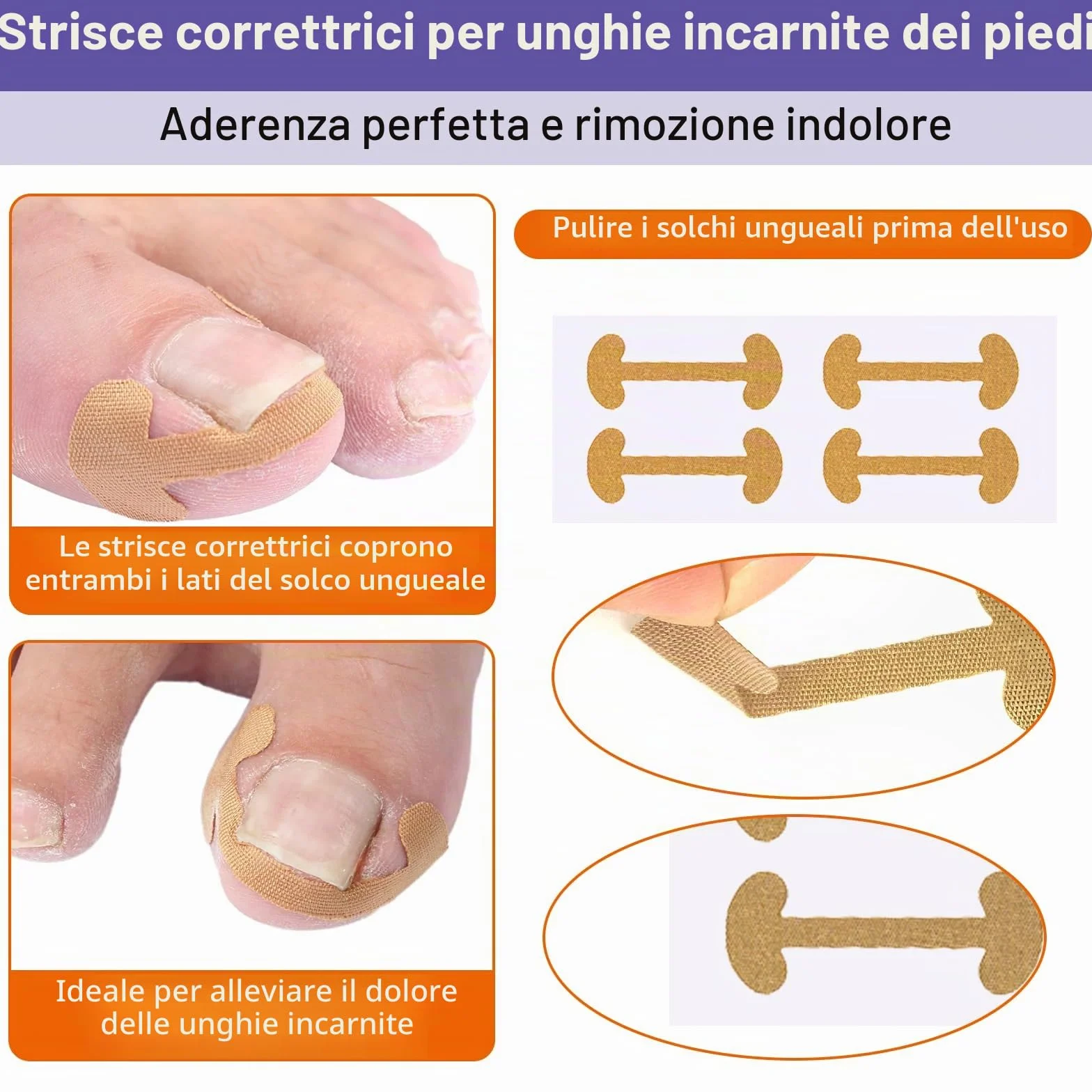Kit Trattamento Per Unghie Incarnite 139 Pezzi Professionale