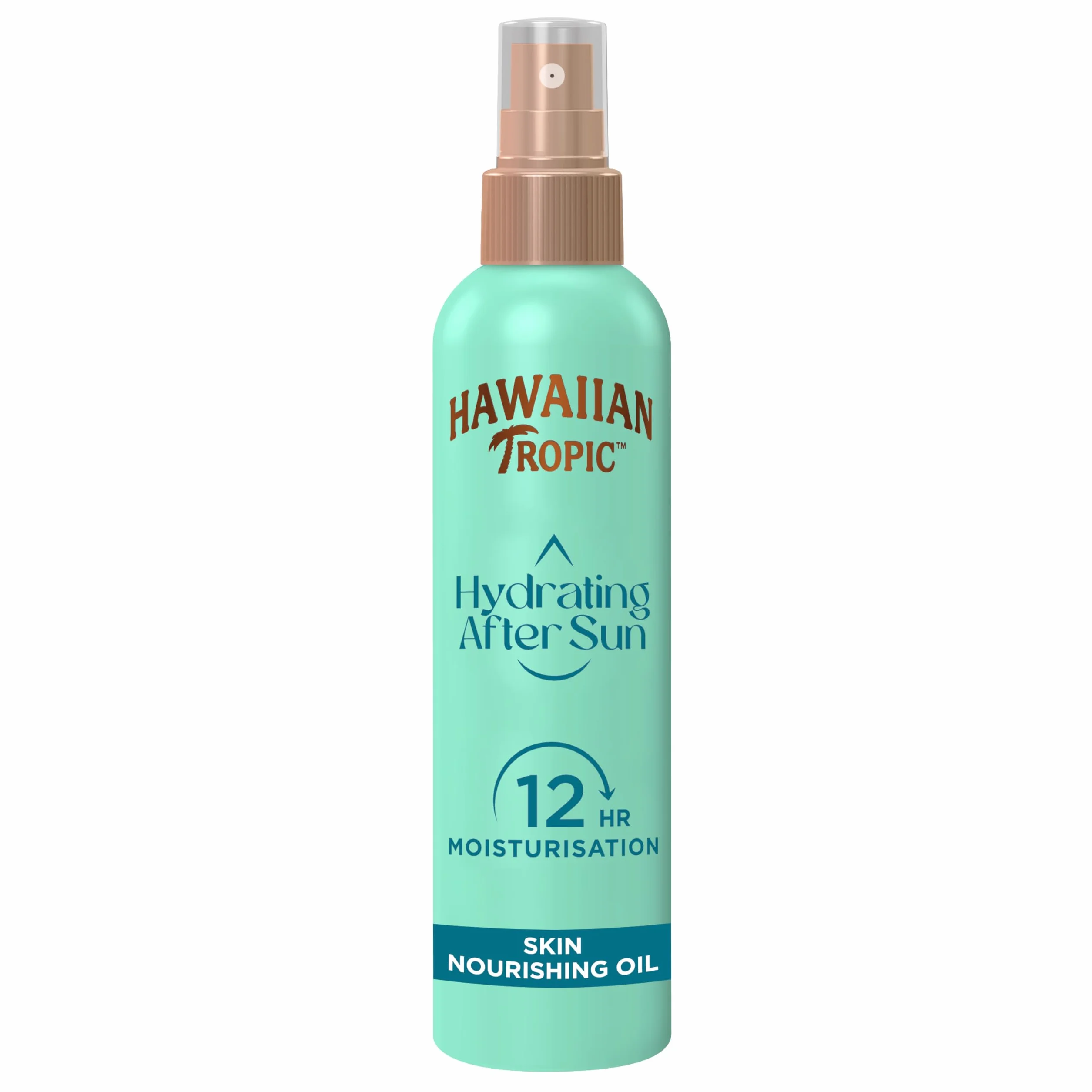 HAWAIIAN TROPIC Hydrating After Sun Oil 150ml, assorbimento rapido, avocado & Jojoba, resistente all'acqua, vegano
