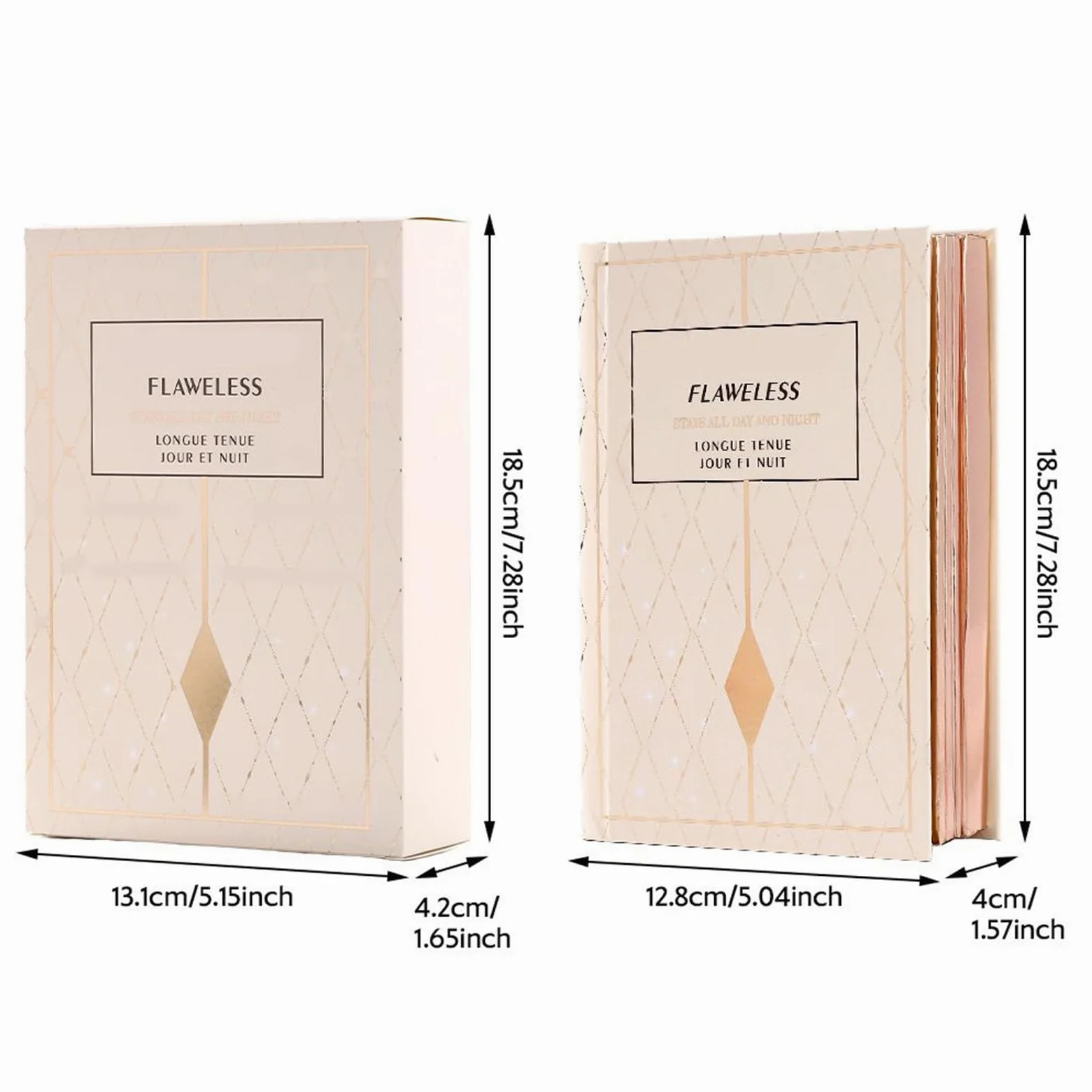 Palette Di Ombretti Per Gli Occhi 48 Colori Tra Cui Illuminante A Lunga | Trucco A Forma Di Libro Per Donne Ragazze Ogni Giorno Festa Viaggio Halloween Uso Quotidiano Occasioni Speciali