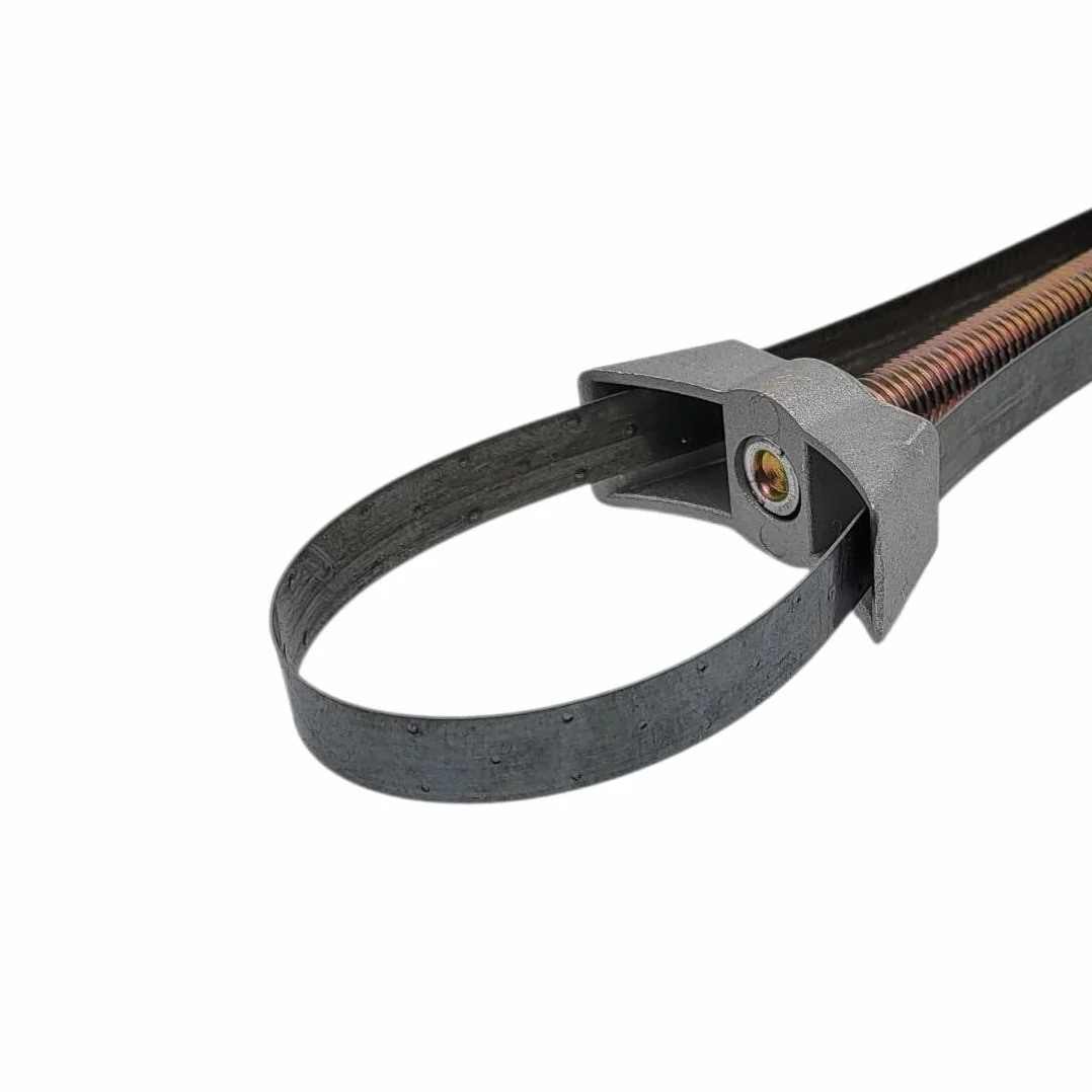 Chiave Filtro Olio Regolabile 60-115 mm per Auto Moto Camper, Fascia Acciaio Antiscivolo