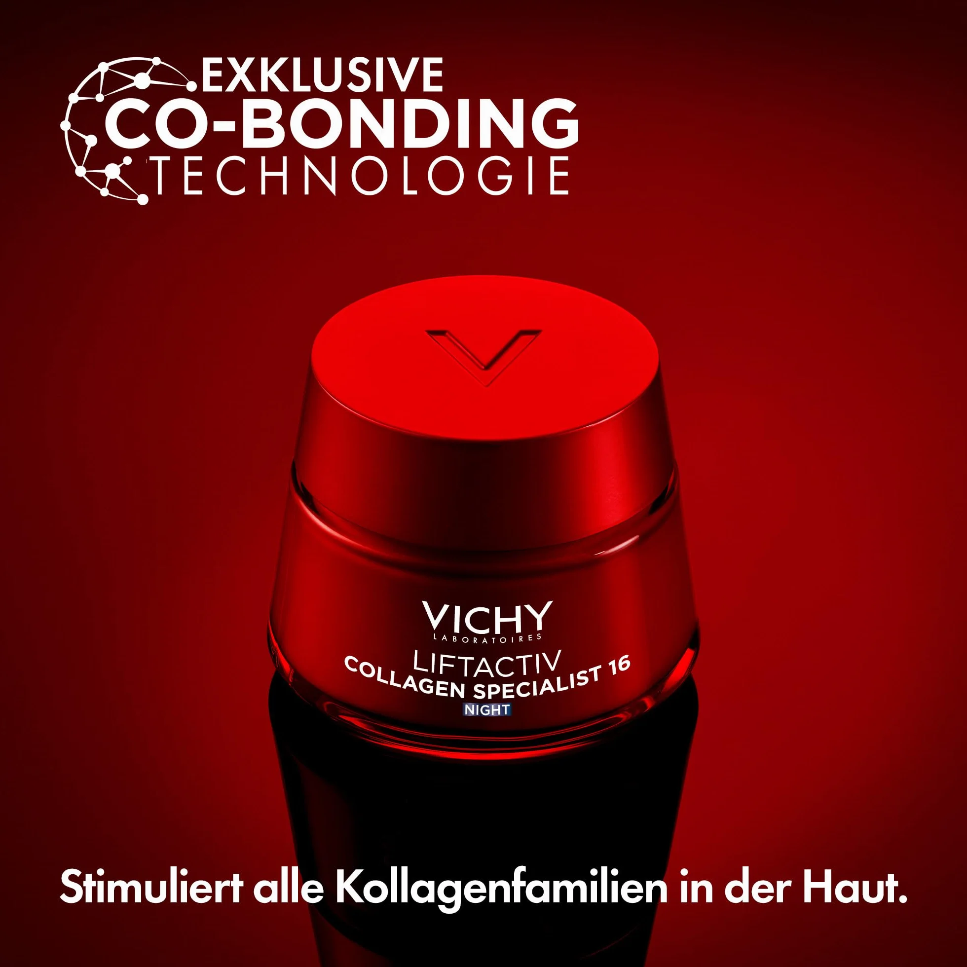 Vichy Liftactiv Collagen Specialist Crema Notte Anti-età 50ml Peptidi Pro-Collagene Vitamina C Resveratrolo