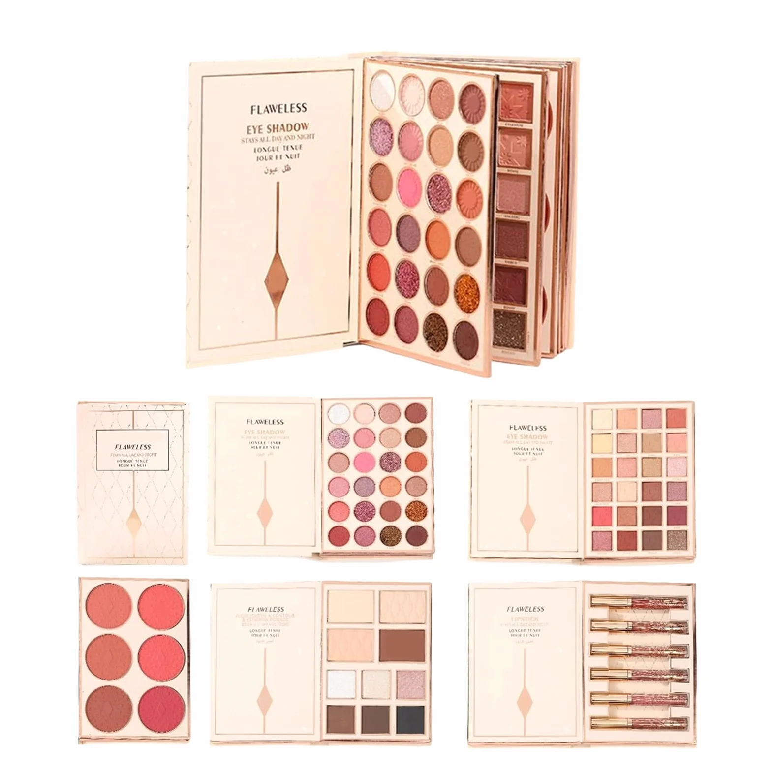 Di Ombretti Per Gli Occhi 48 Colori Impermeabile Per Bronzer | Palette Per Ombretti A Forma Di Libro Per Donne Ragazze Halloween Adolescenti Ogni Giorno Feste Viaggio Uso Quotidiano