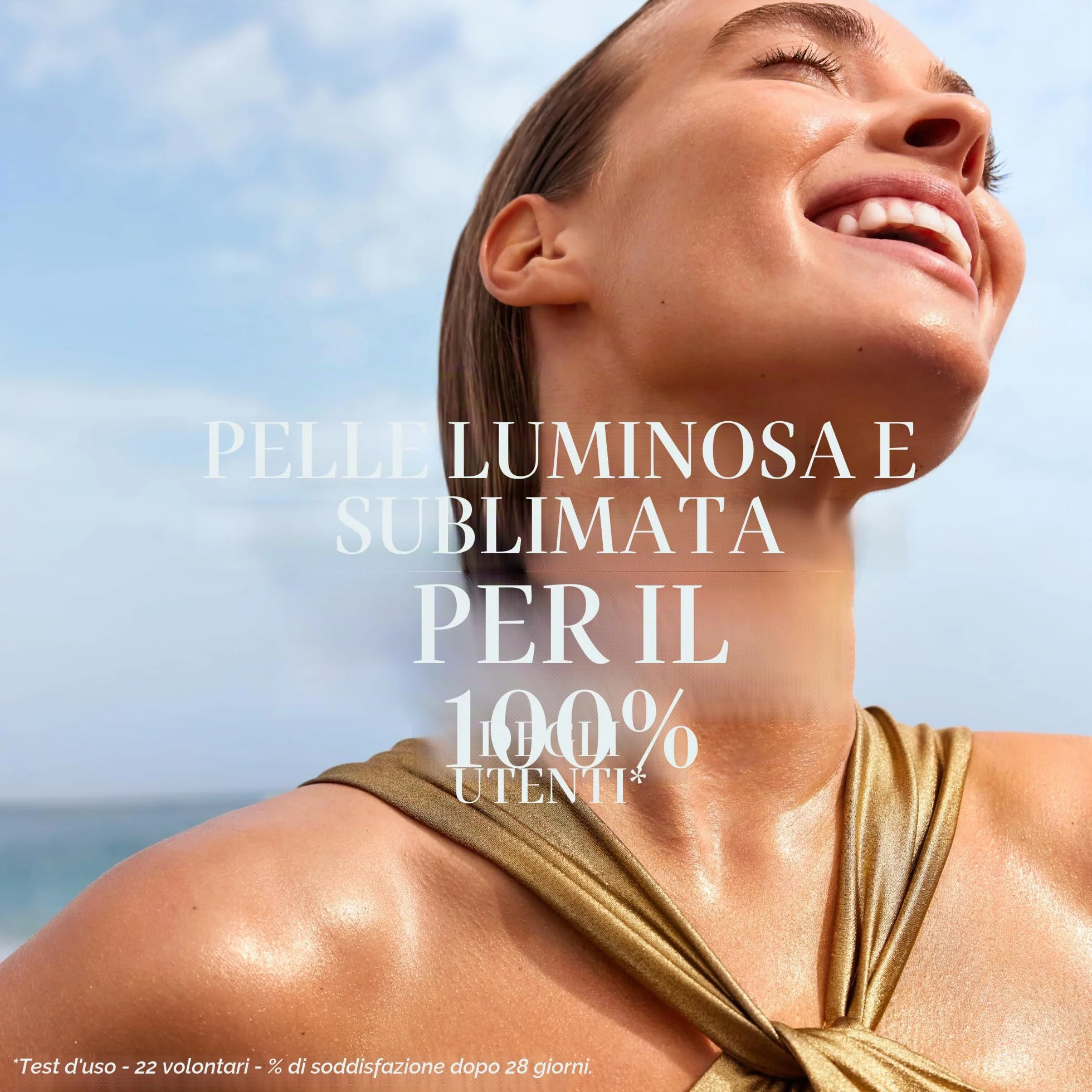 Nuxe Sun Gold Olio Abbronzante SPF50 150 ml, Olio Solare Protettivo, Protegge Viso e Corpo da UVA/UVB e Luce Blu, Previene Macchie Scure e Segni dell'Invecchiamento, Formula Resistente all'Acqua
