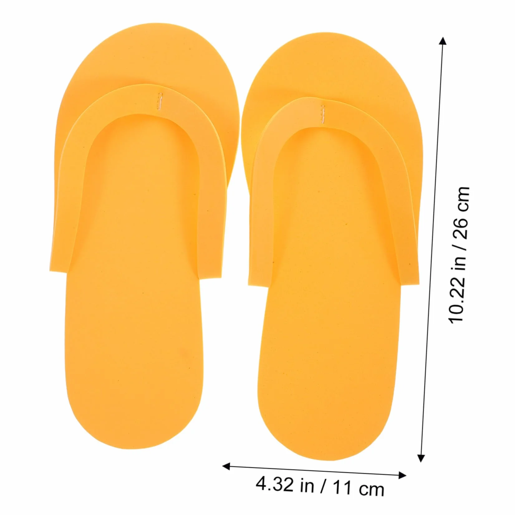 Infradito monouso per doccia/salone di bellezza/pedicure/spiaggia, in schiuma, 36 paia, colore casuale