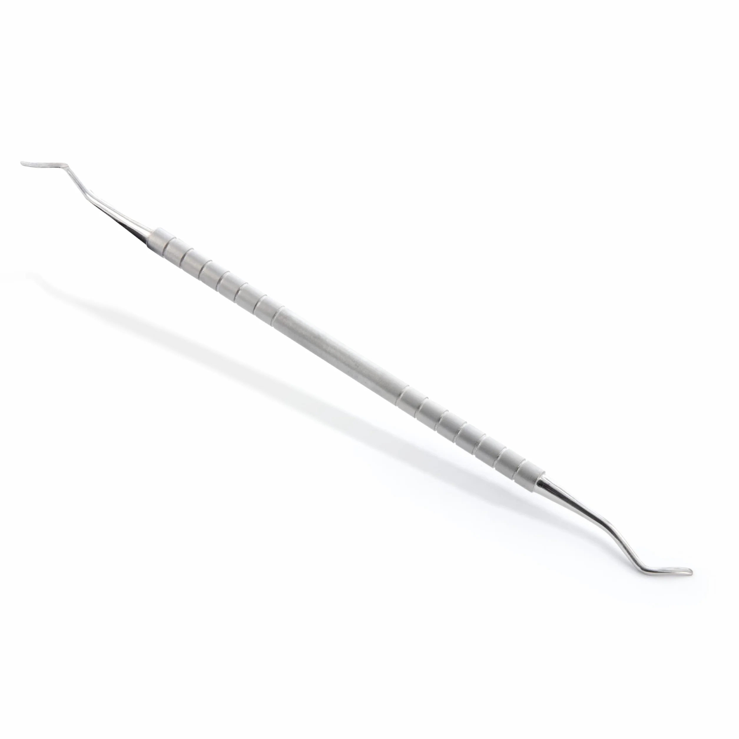 Sollevatore per unghie in acciaio inossidabile 17 cm doppio strumento estremità curve per manicure pedicure