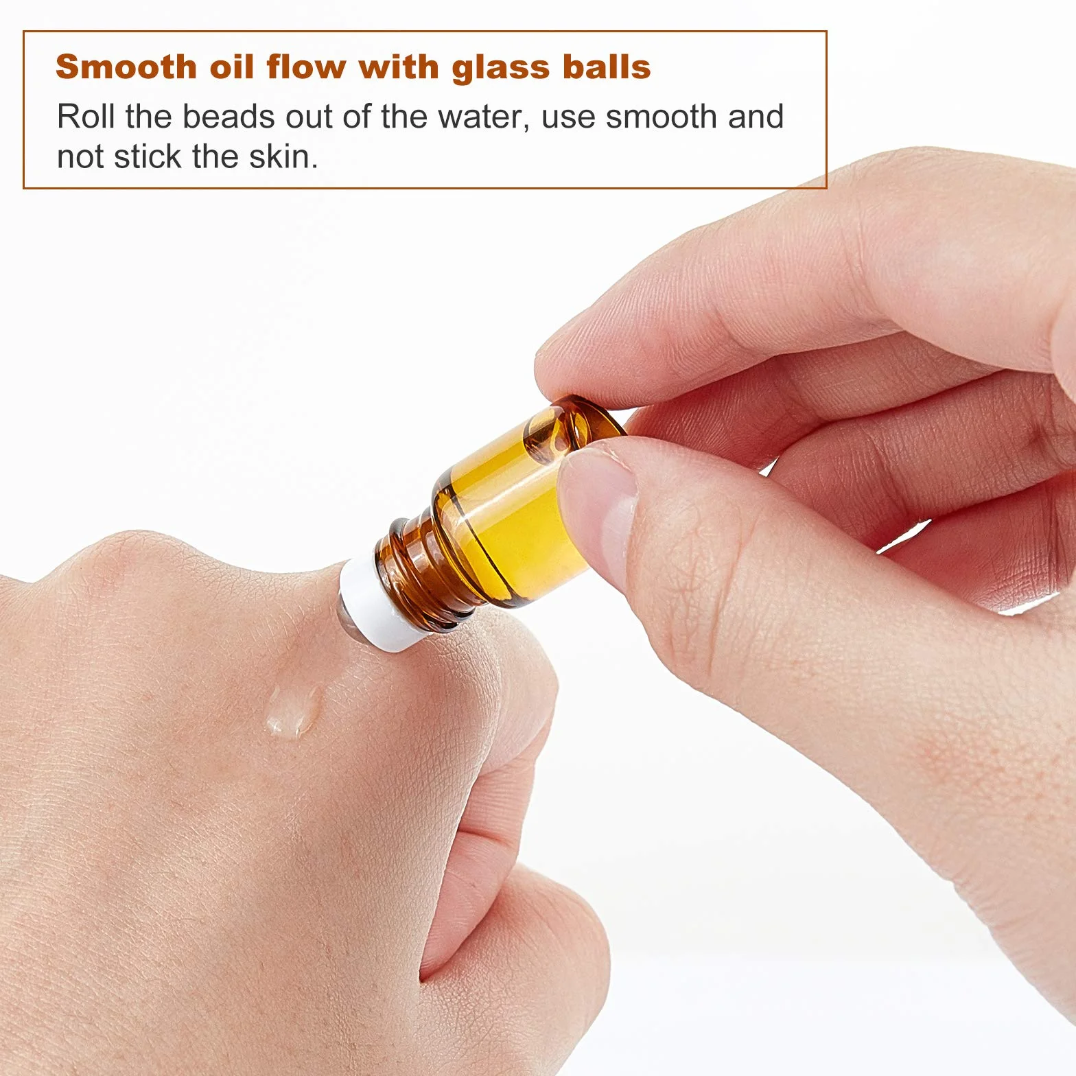 BENECREAT 30 Pack 2ml Flacone con Rullo in Vetro Ambrato con Tappo Nero con 4PCS tramogge, 1PCS Apriscatole, 10PCS 3ml Contagocce 1 Foglio Adesivo per Profumo per Aromaterapia